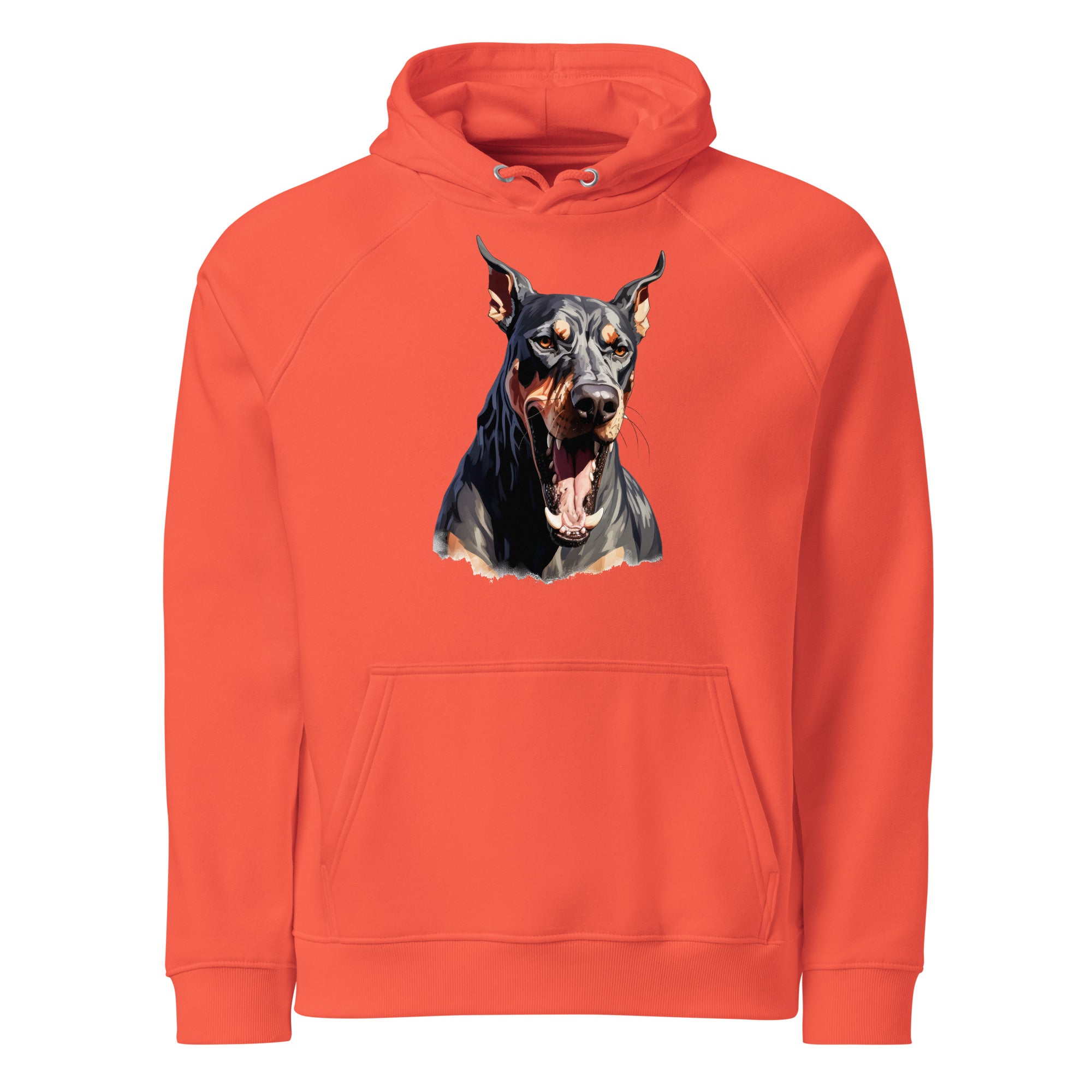 Hoodie - Frontprint - Dobermann