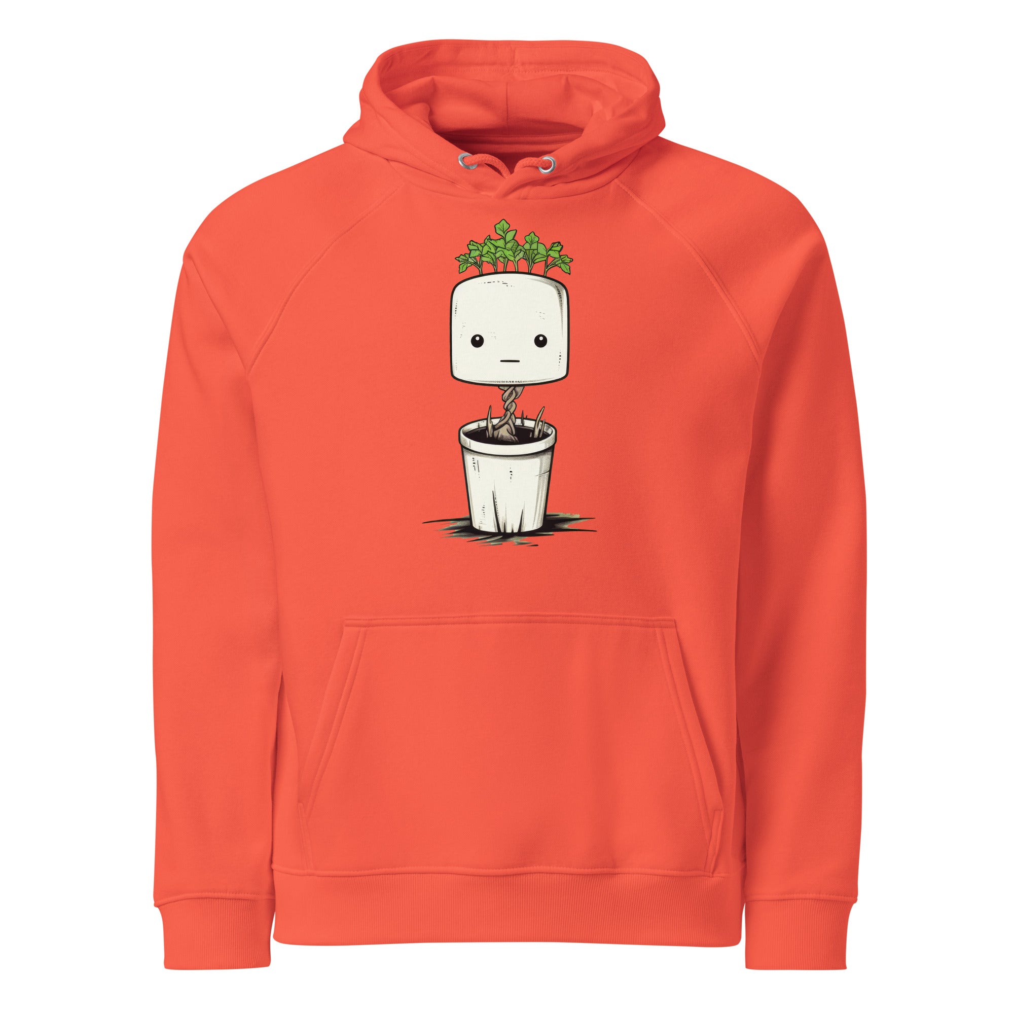 Hoodie - front print - Strange growth