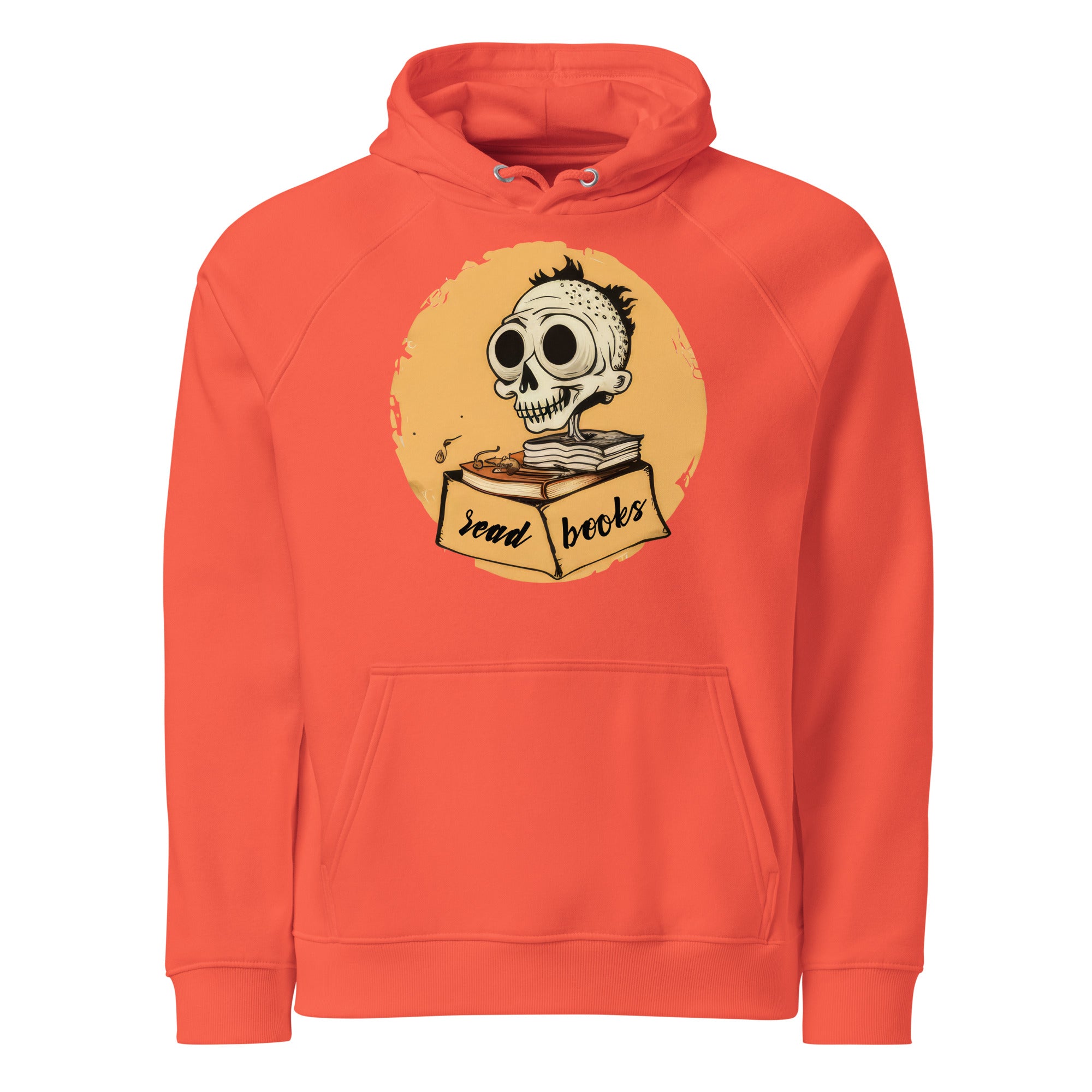 Hoodie - front print - read books