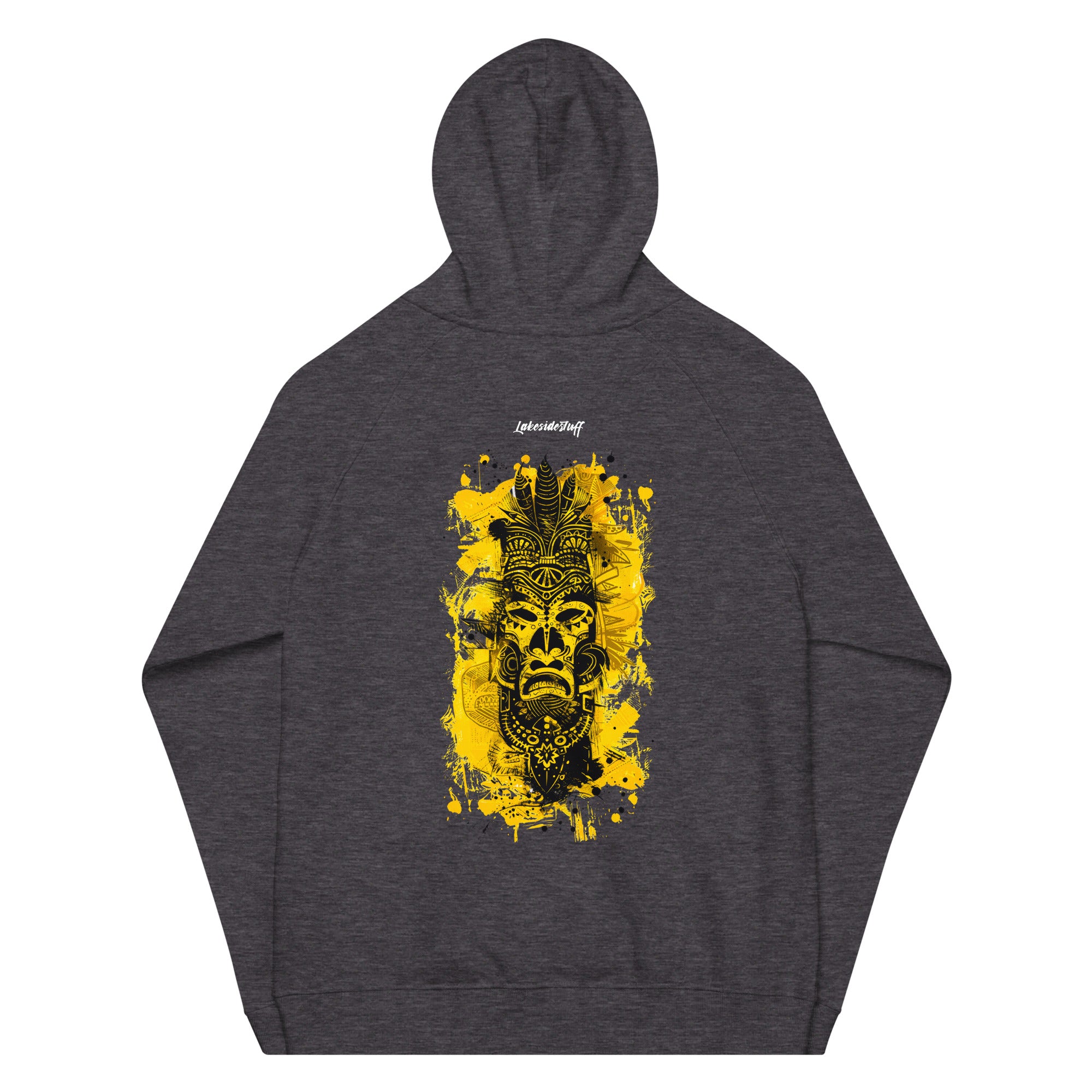 Hoodie - Backprint - Yellow Tattoo Art