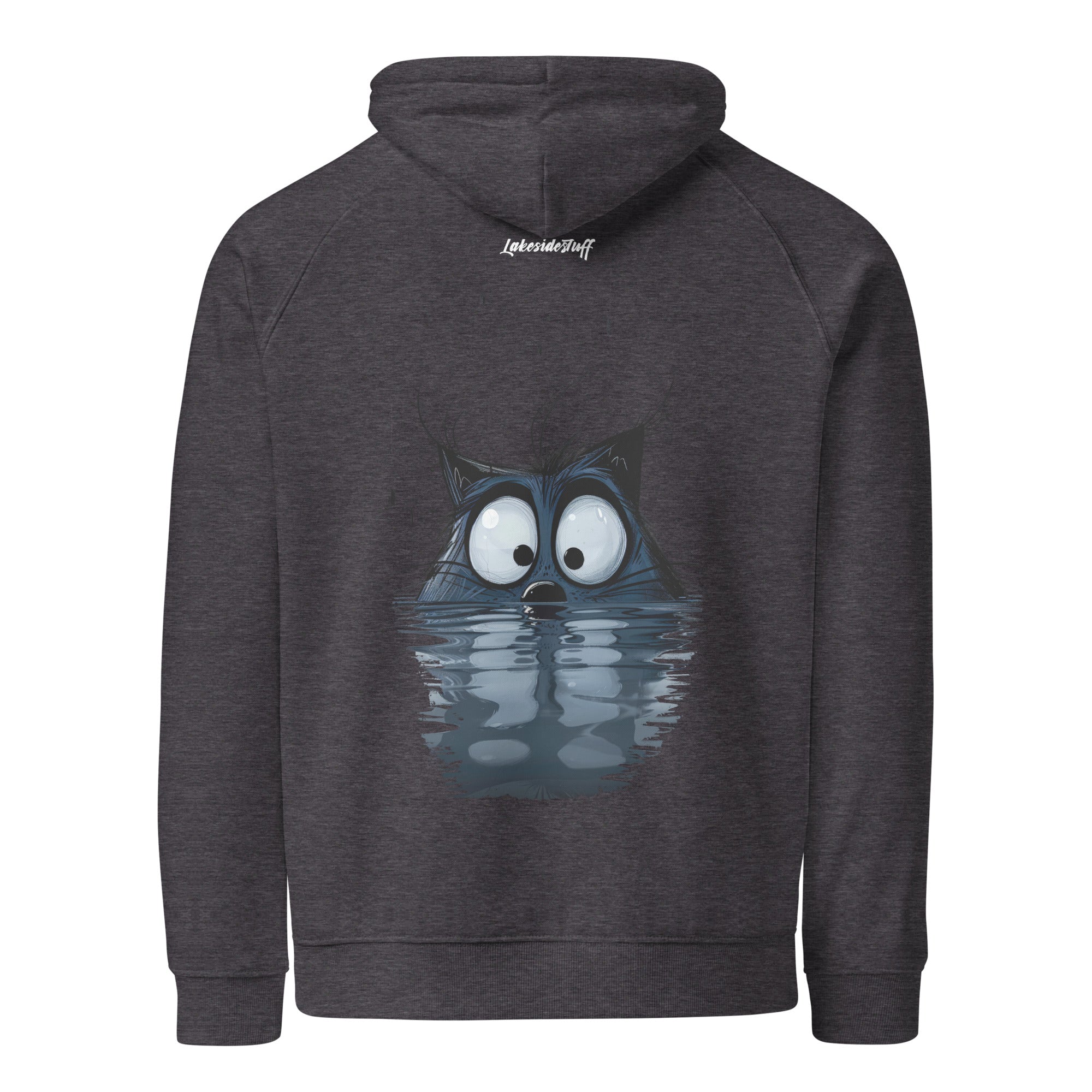 Hoodie - Backprint - Water Cat