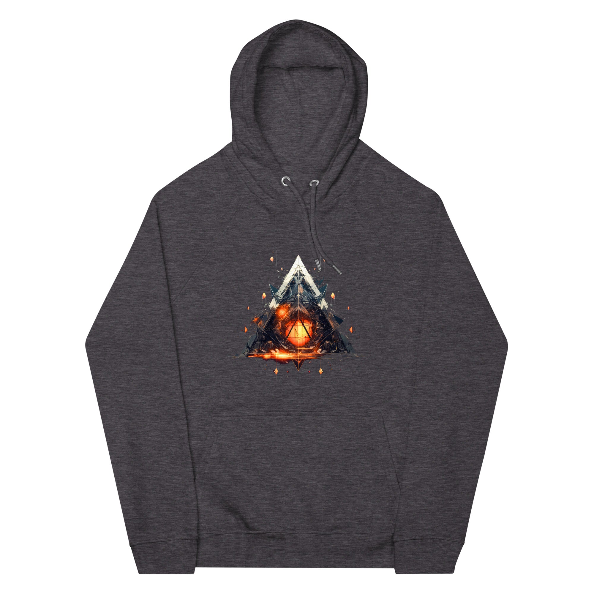 Hoodie - Frontprint - Triangle chaos