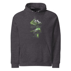 Hoodie - Green landscape in frames