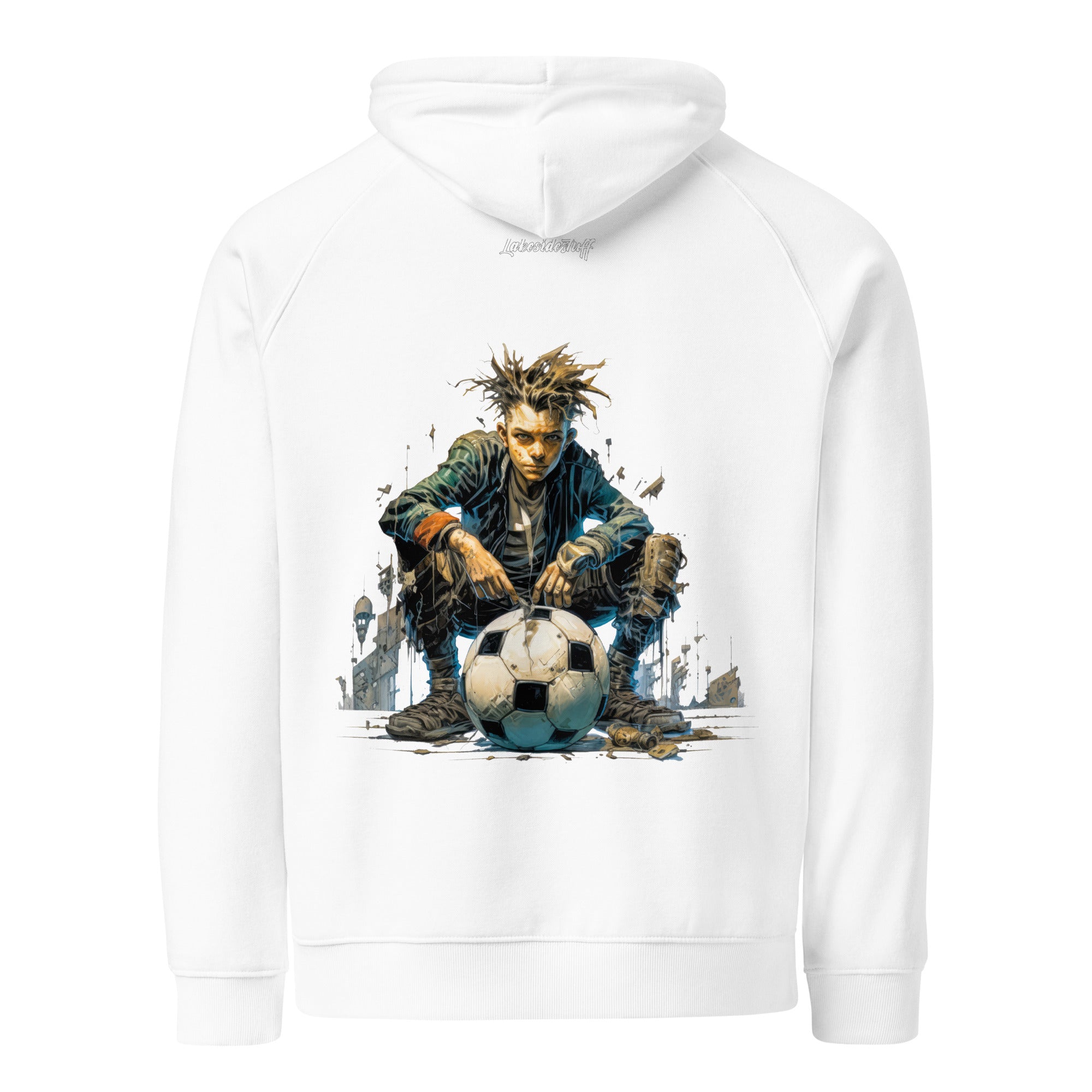 Hoodie - Backprint - Football in the streets