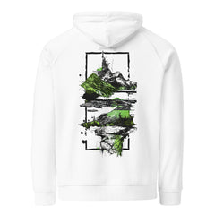 Hoodie - Backprint - Green Land