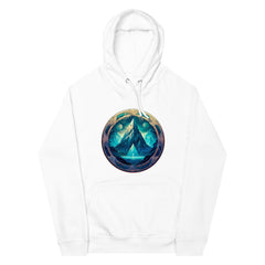 Hoodie - Frontprint - Icy mountain