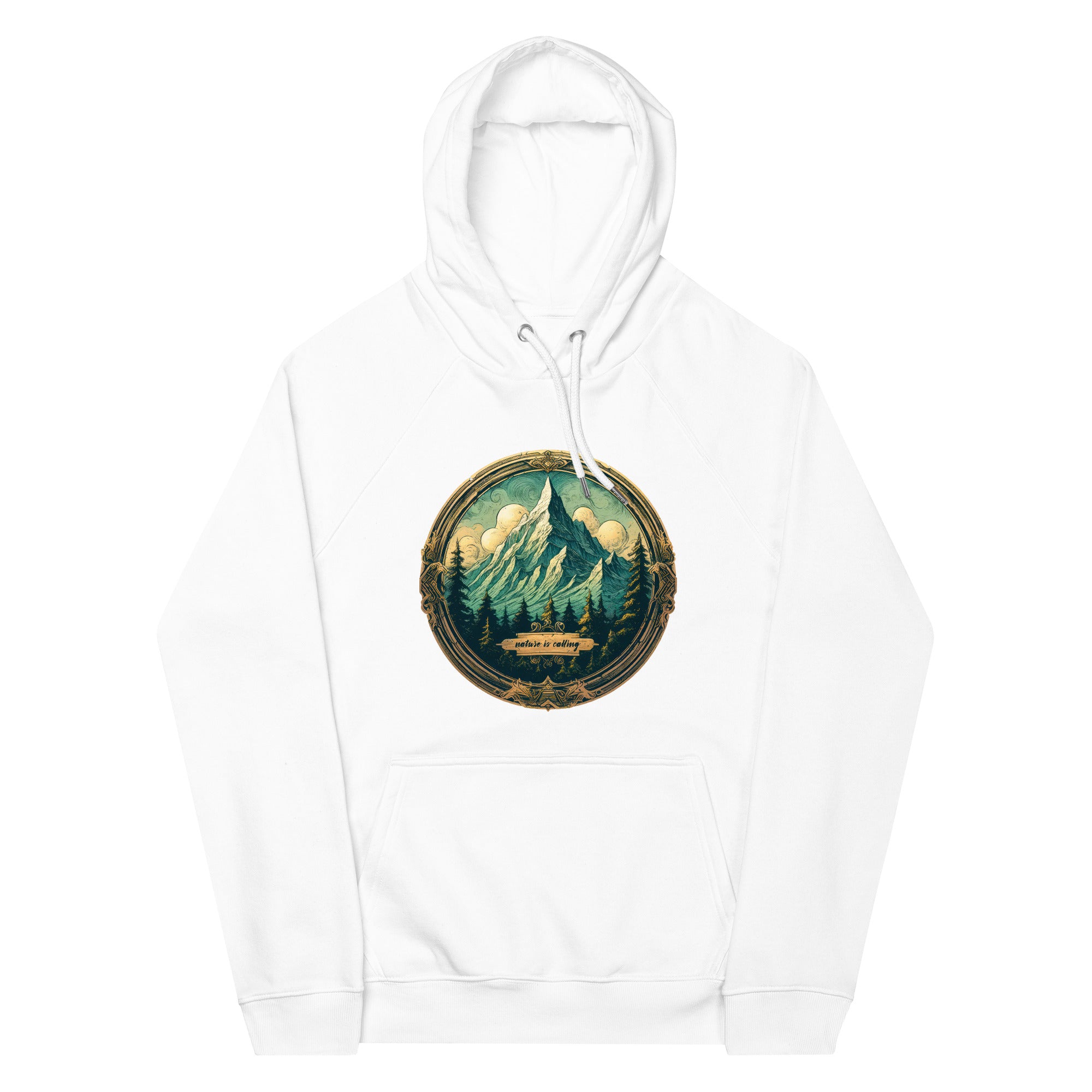 Hoodie - front print - Nature is calling