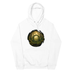 Hoodie - front print - Portal in the woods