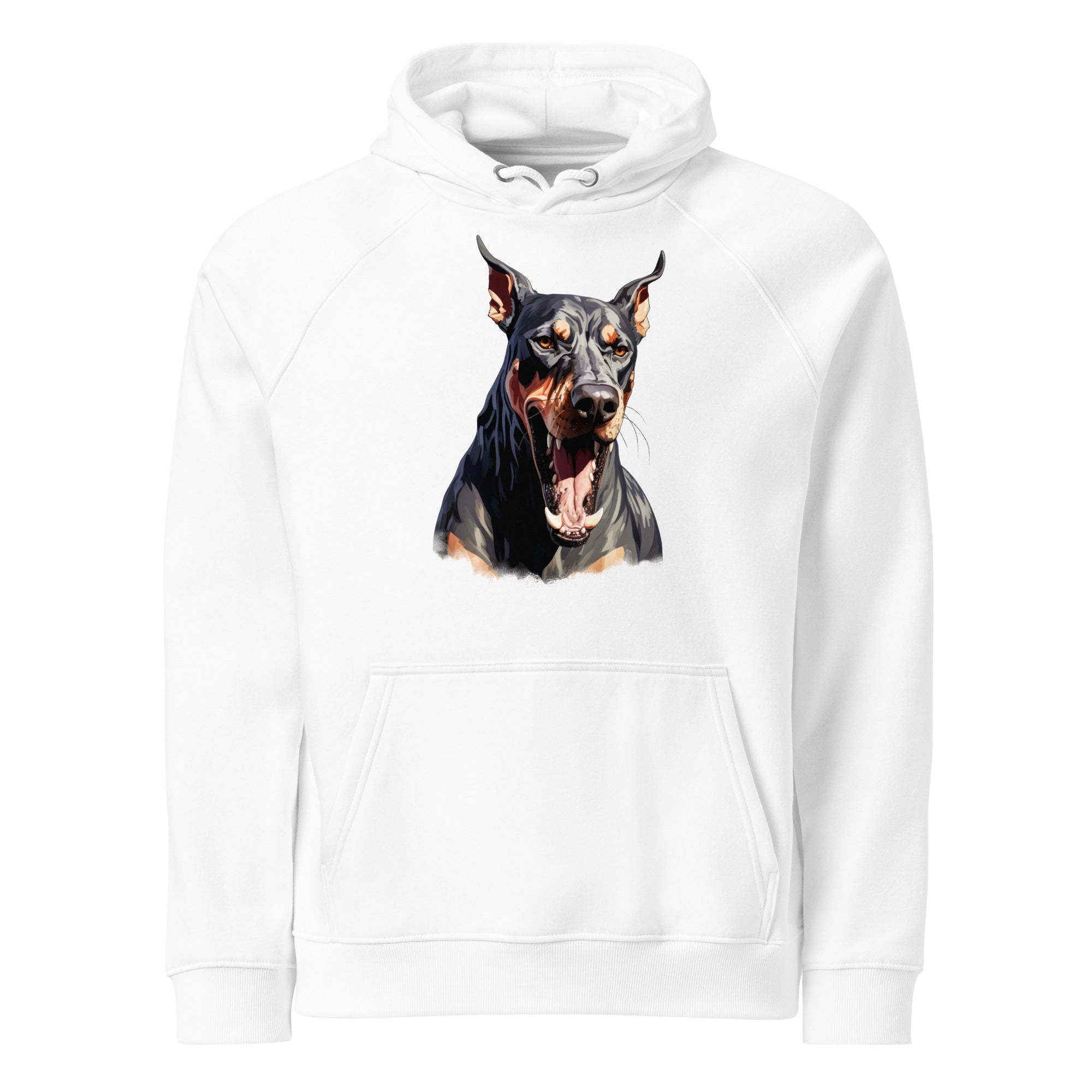 Hoodie - Frontprint - Dobermann