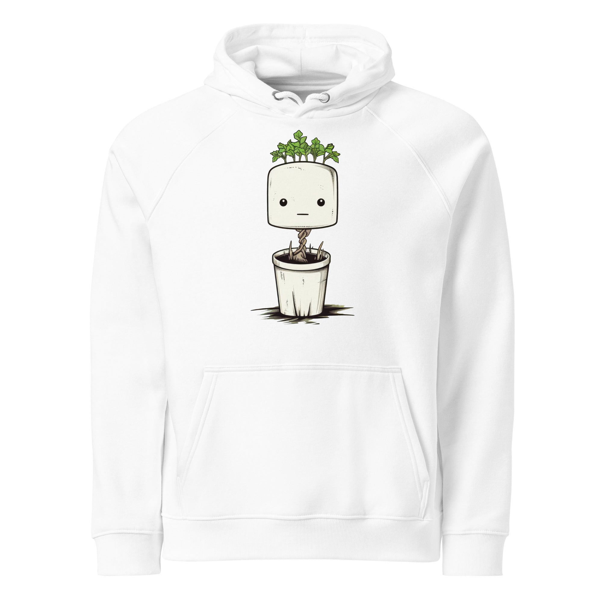 Hoodie - front print - Strange growth