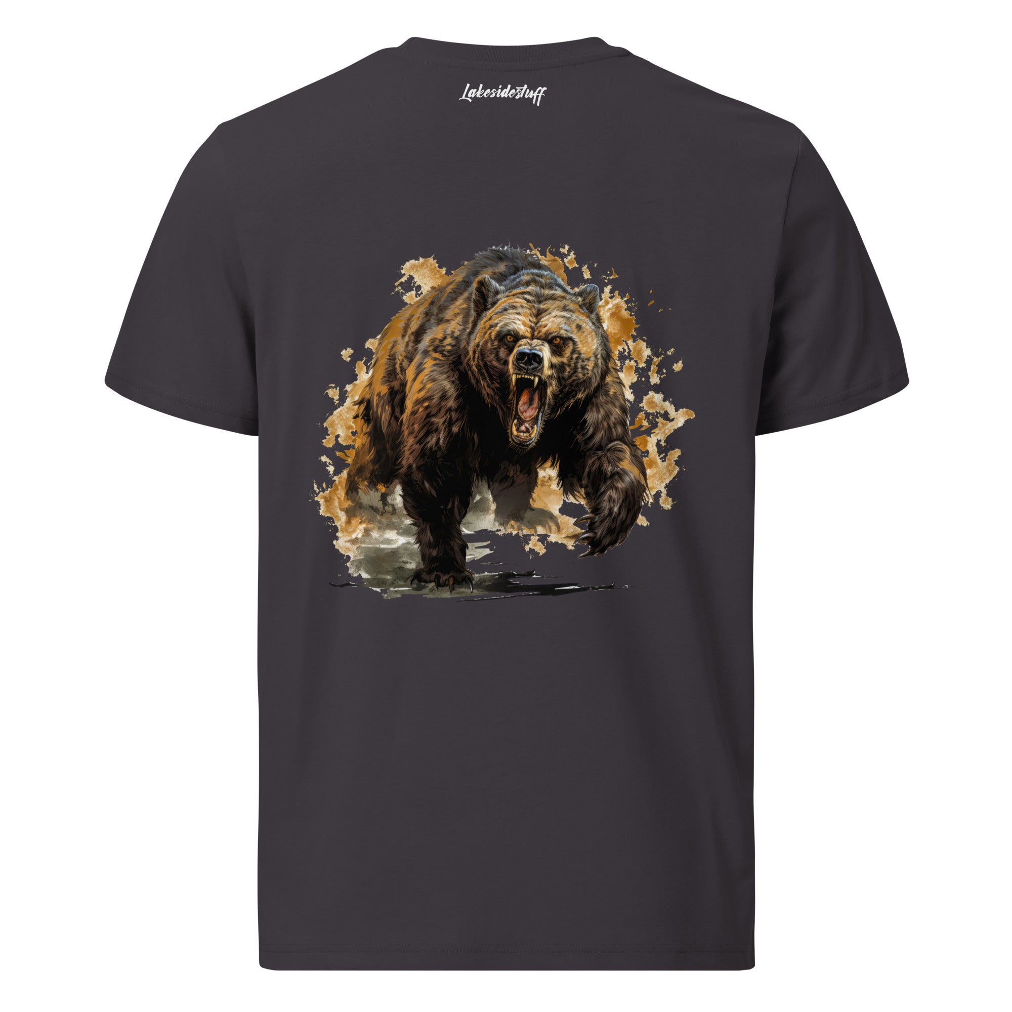 T-Shirt - Backprint - Angry bear