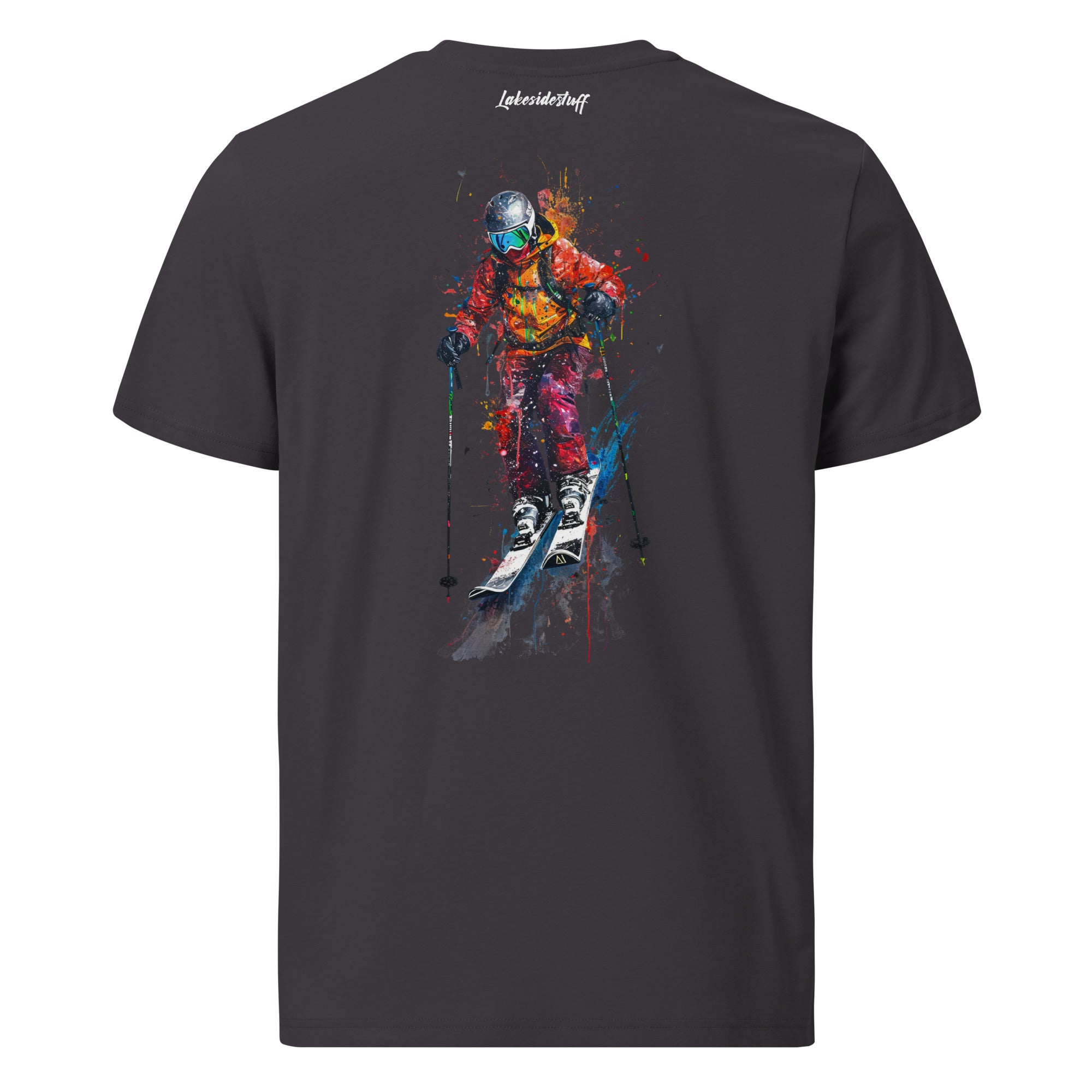 T-Shirt - Backprint - Skier