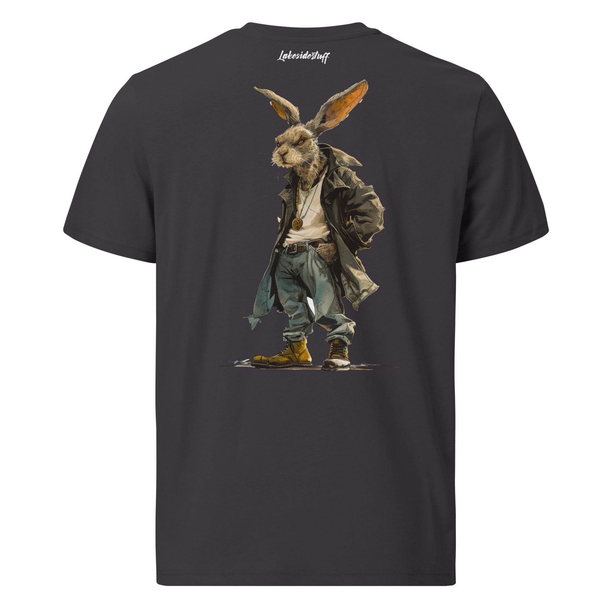 T-Shirt - Backprint - Cool Bunny