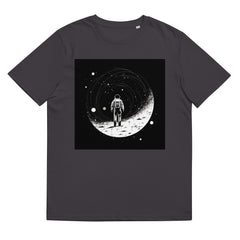 T-Shirt - Frontprint - Astronaut auf einem Planet
