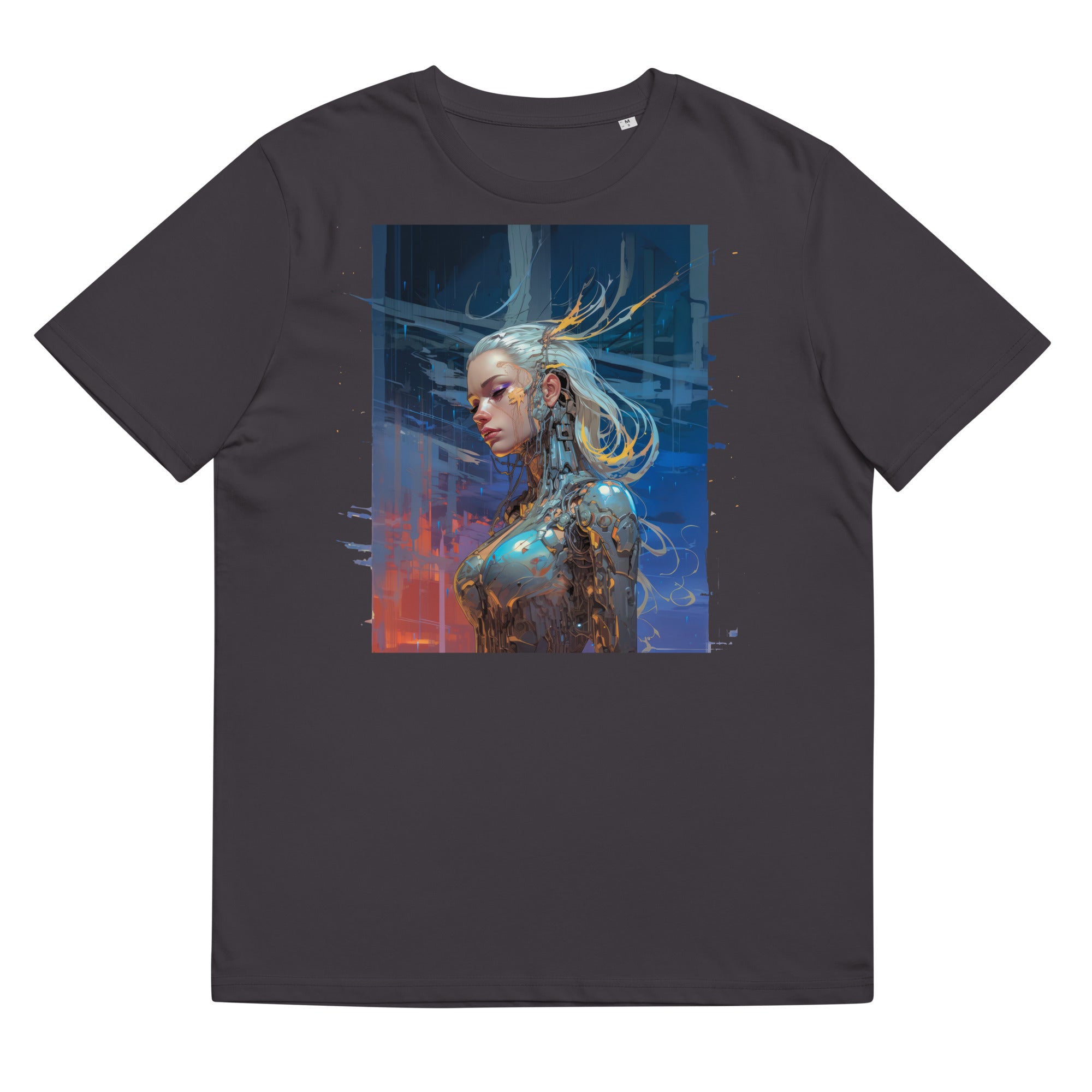 T-shirt - front print - Cyberpunk Lady