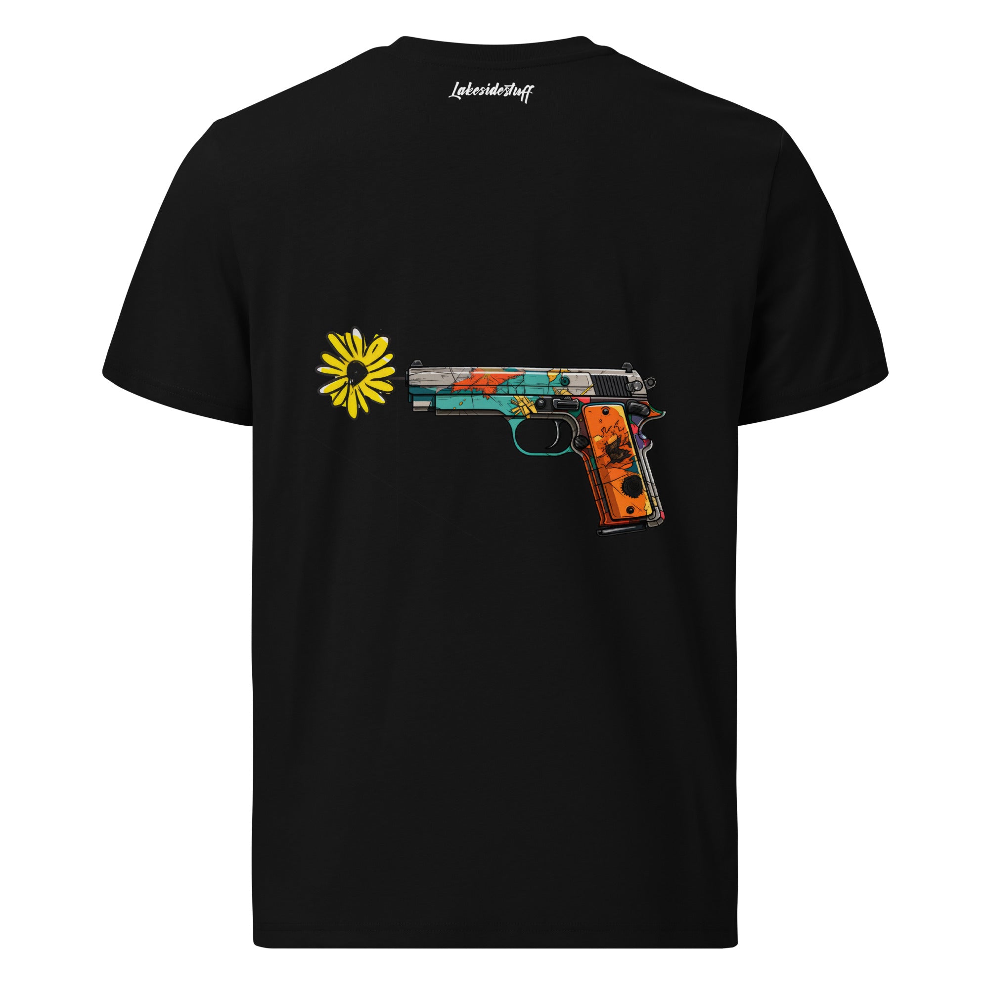 T-Shirt - Backprint - Flowergun