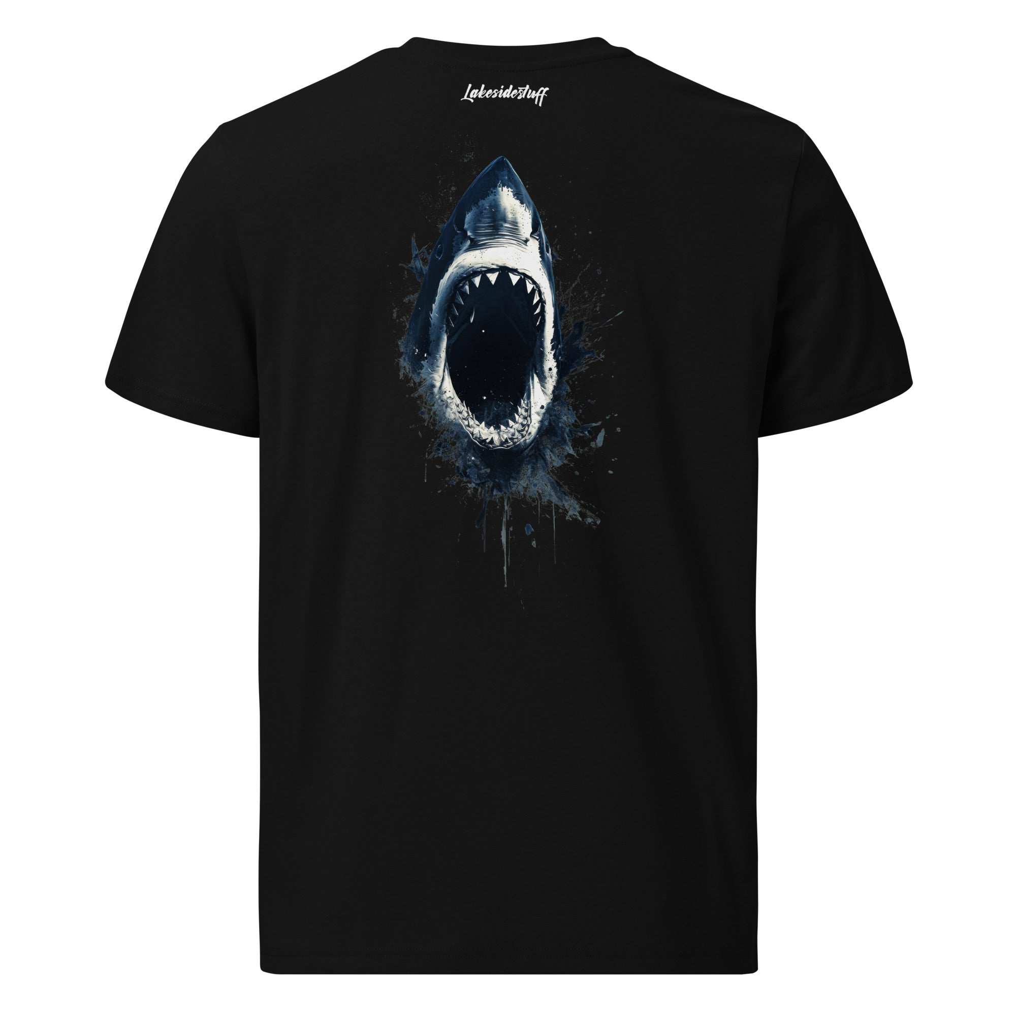 T-Shirt - Backprint - Shark attack