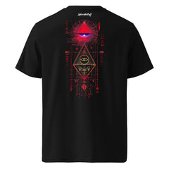 T-Shirt - Backprint - Purple Symbols