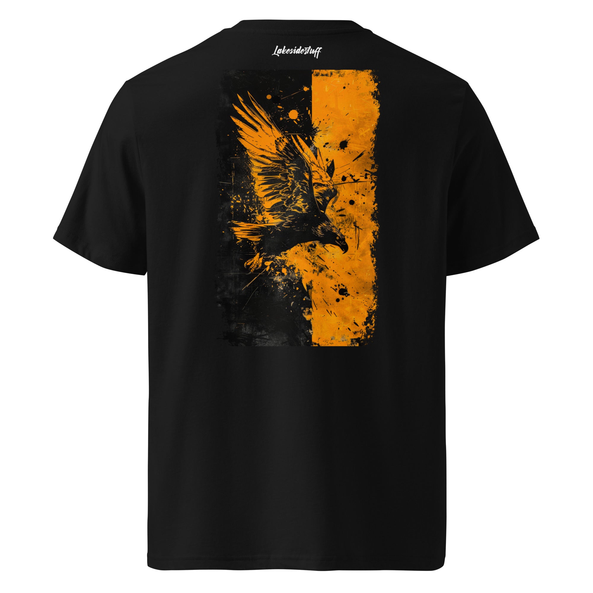 T-Shirt - Backprint - Orange Eagle