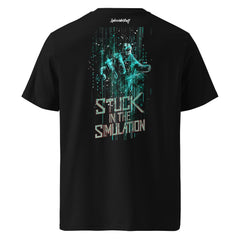 T-Shirt - Backprint - Stuck in the simulation