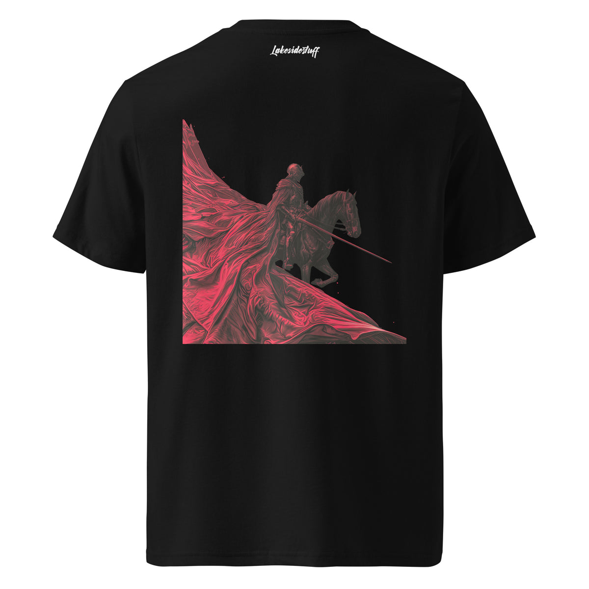 T-Shirt - Backprint - Red Knight