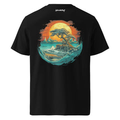 T-Shirt - Backprint - Waves island