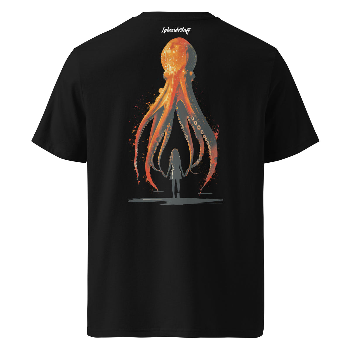 T-Shirt - Backprint - Kraken girl