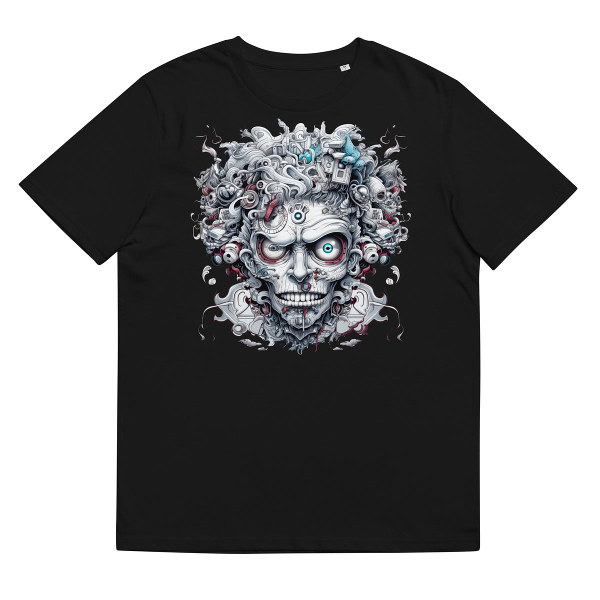 T-Shirt - Frontprint - Crazy Head