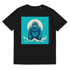 T-Shirt - Frontprint - Blauer Yeti