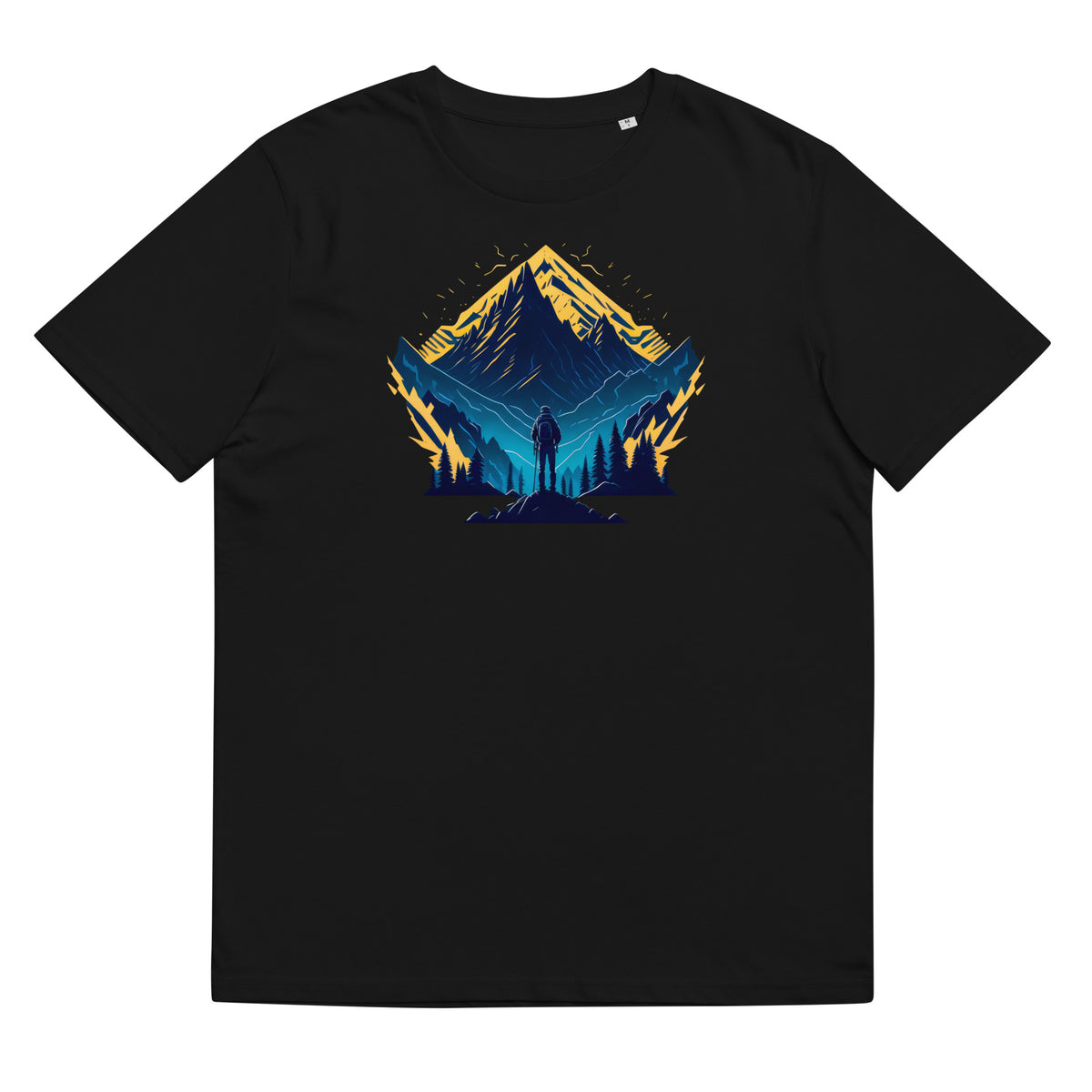 T-Shirt - Frontprint - Wandern in den Bergen