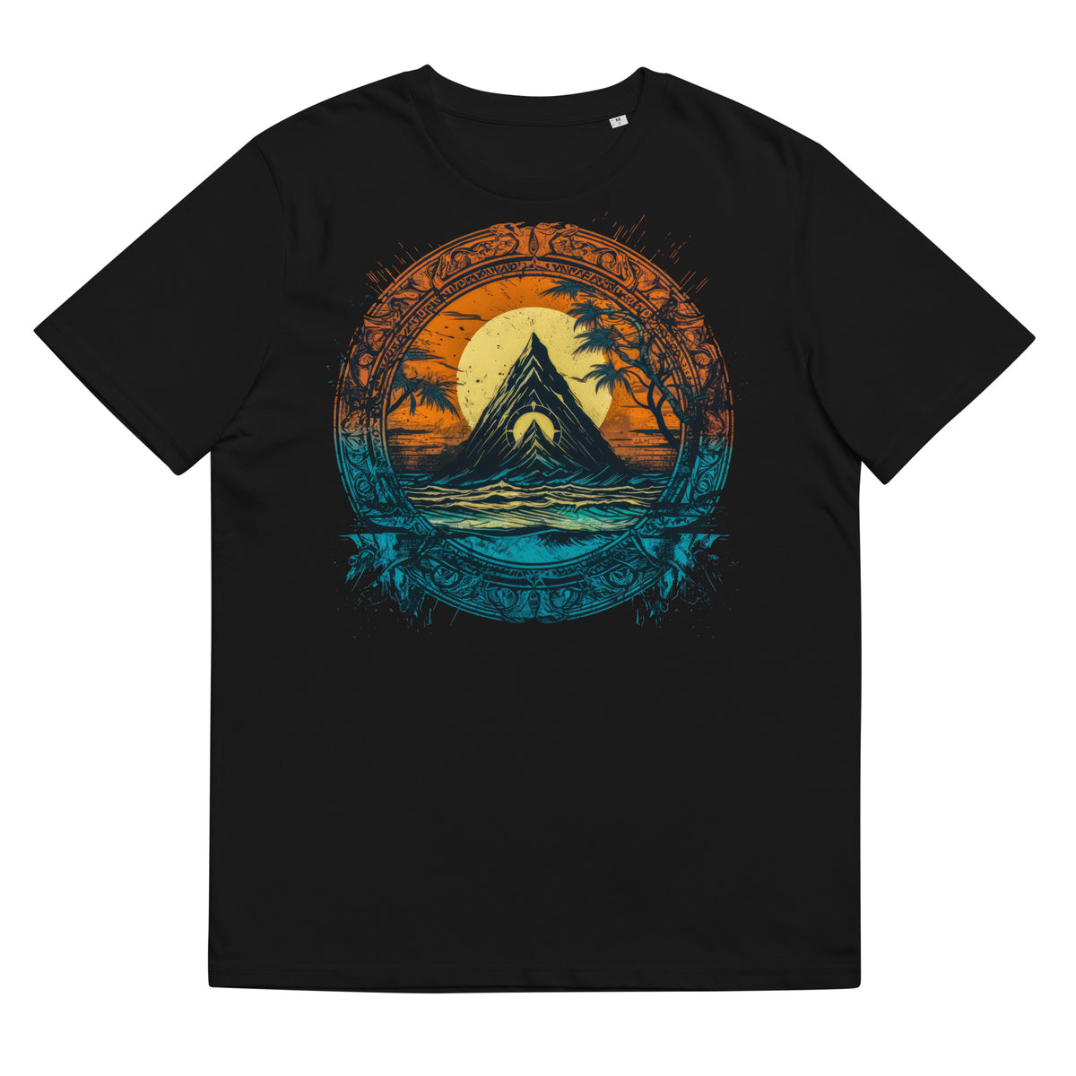 T-Shirt - Frontprint - Ocean Mountain Emblem