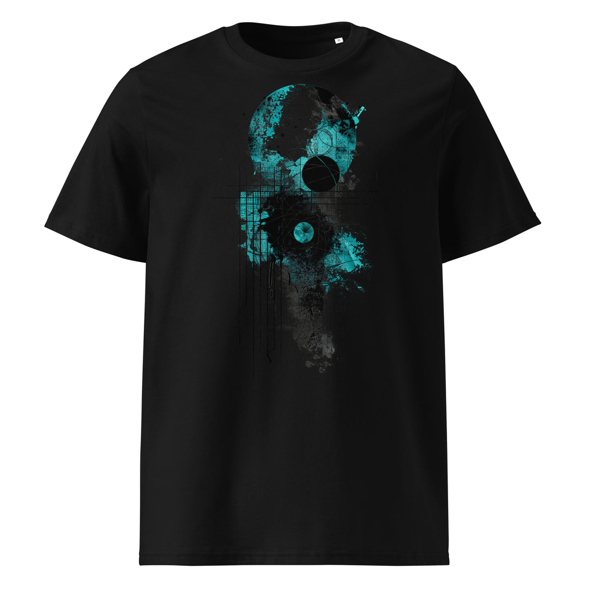 T-shirt - front print - Turquoise Moon