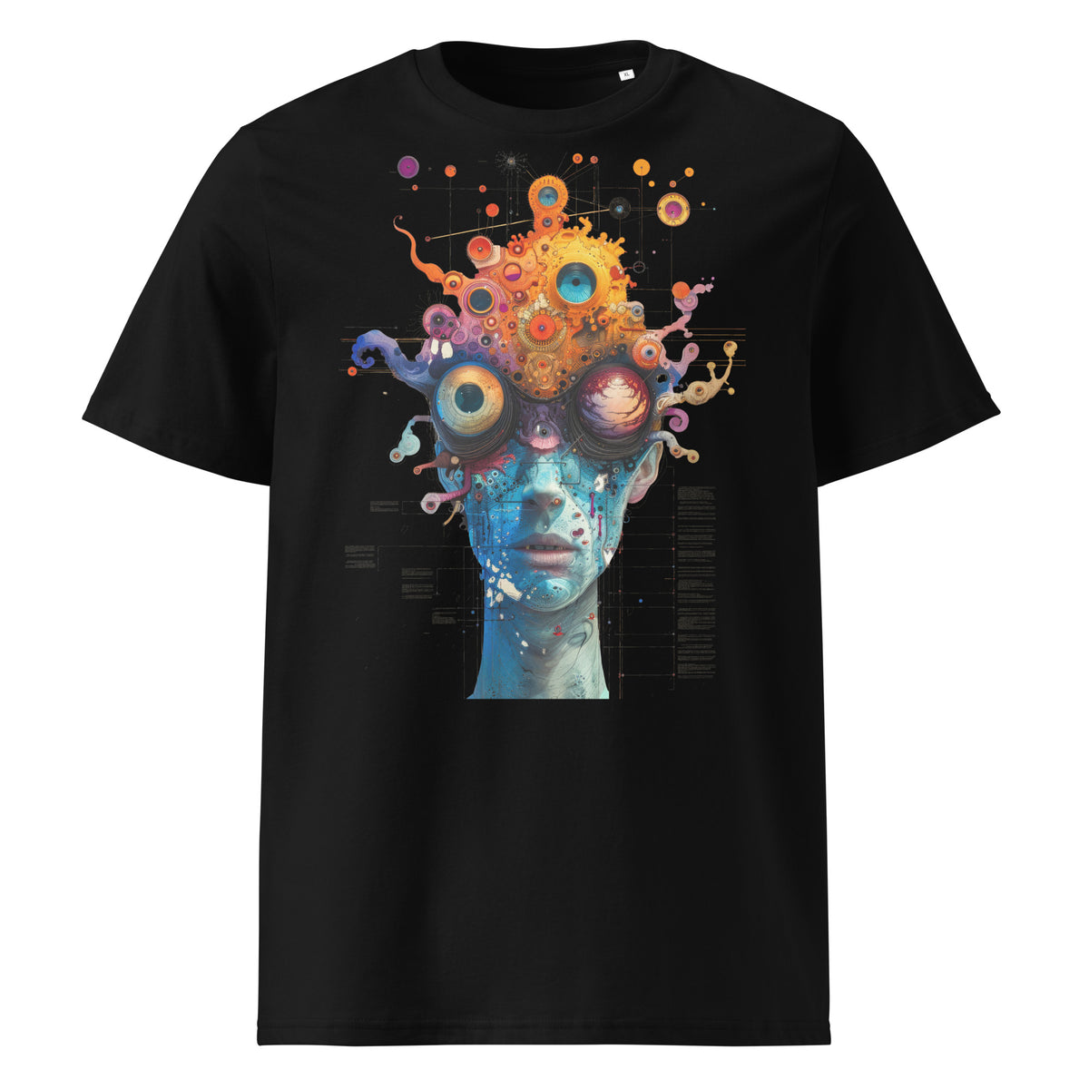 T-Shirt - Frontprint - Crazy