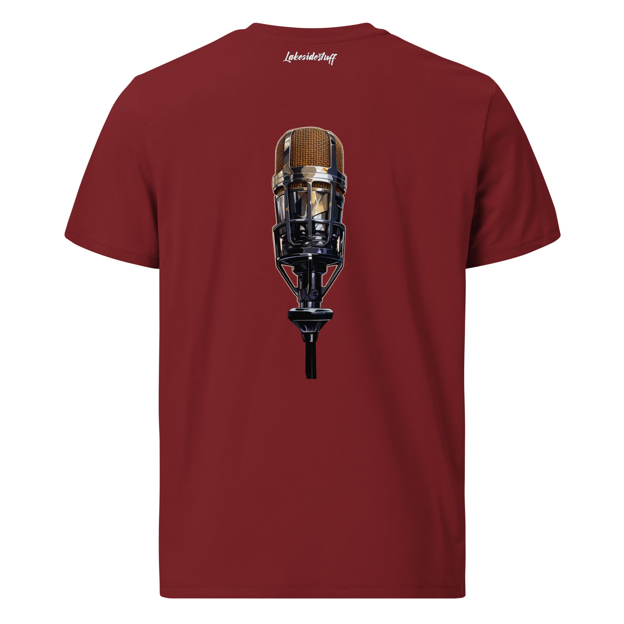 T-Shirt - Backprint - Microphone