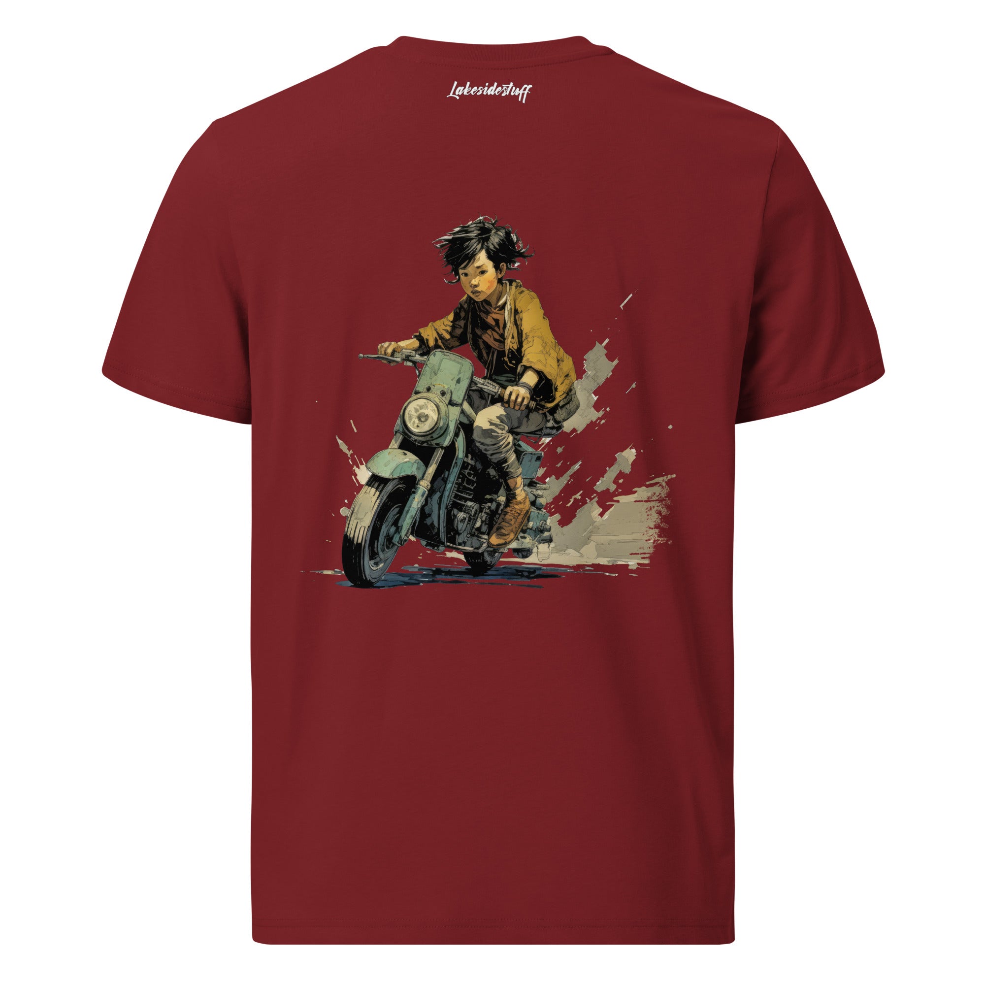 T-Shirt - Backprint - Scooter Girl