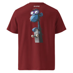 T-shirt - Backprint - Blue Monkey