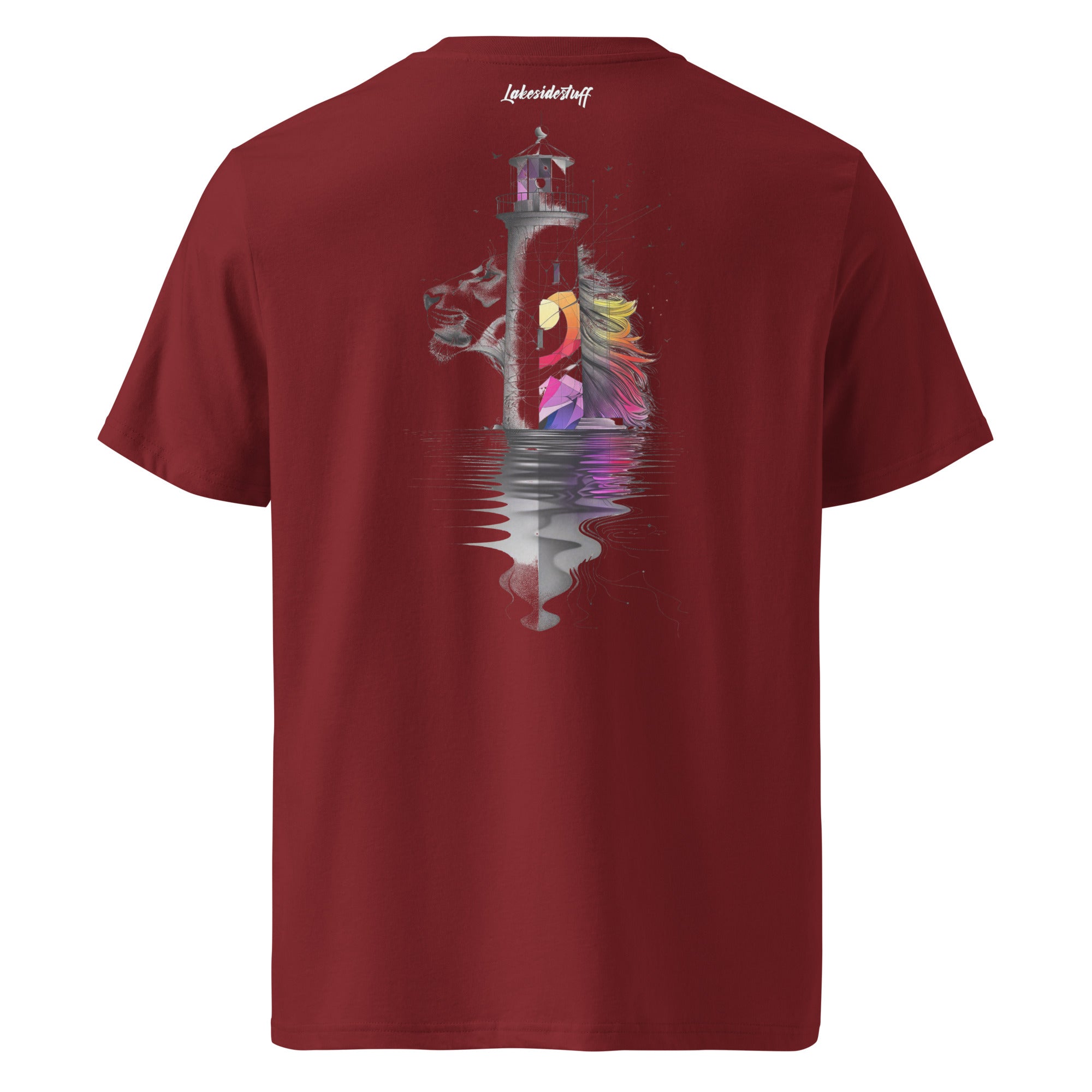 T-Shirt - Backprint - Lighthouse and Lion