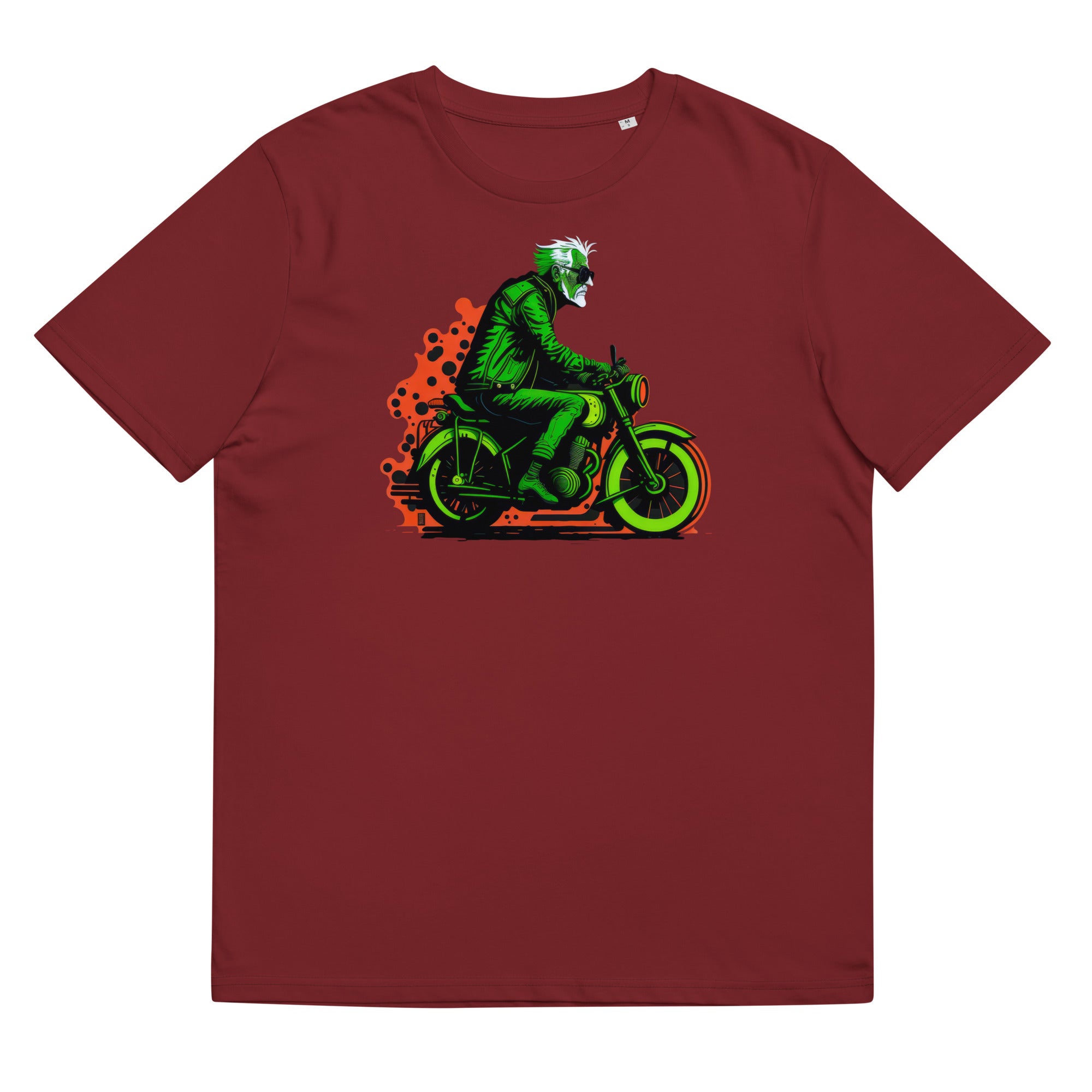 T-Shirt - Frontprint - Grandpa on Motorcycle