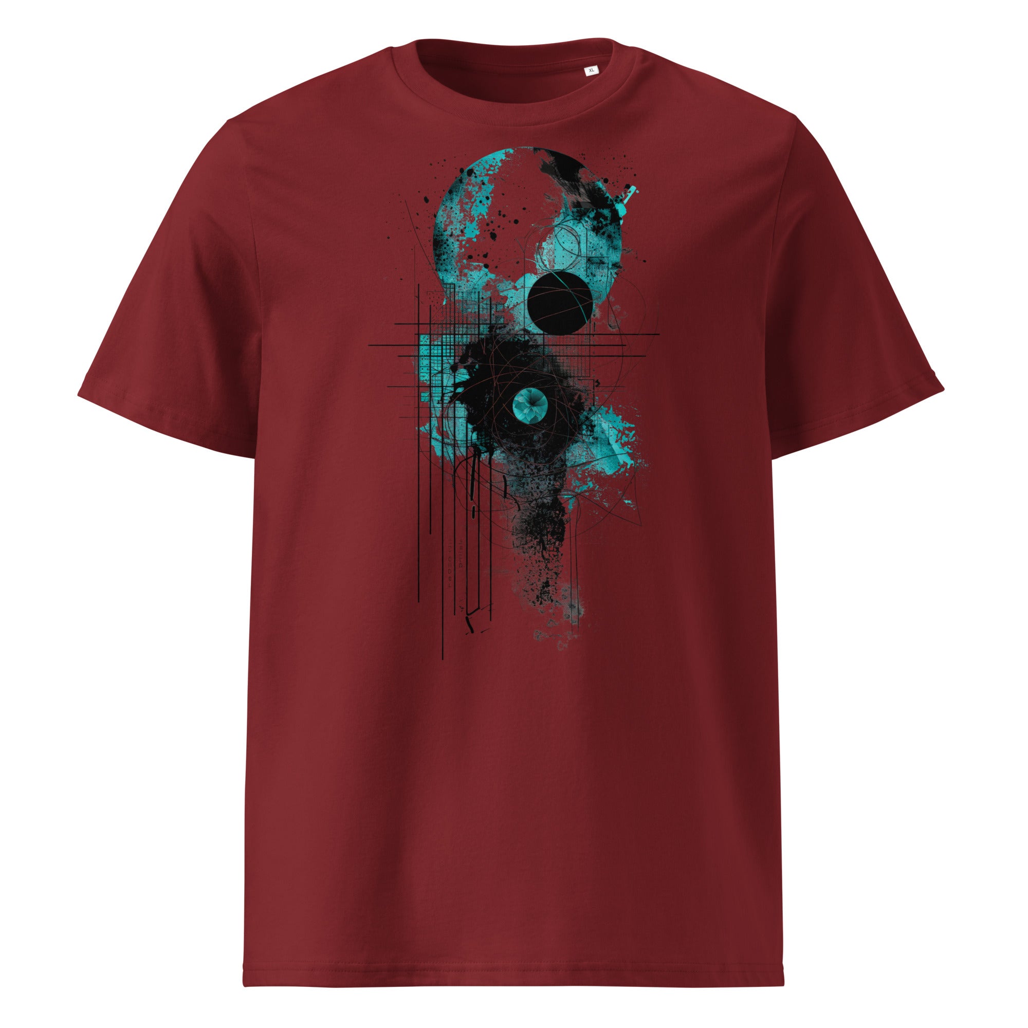 T-shirt - front print - Turquoise Moon