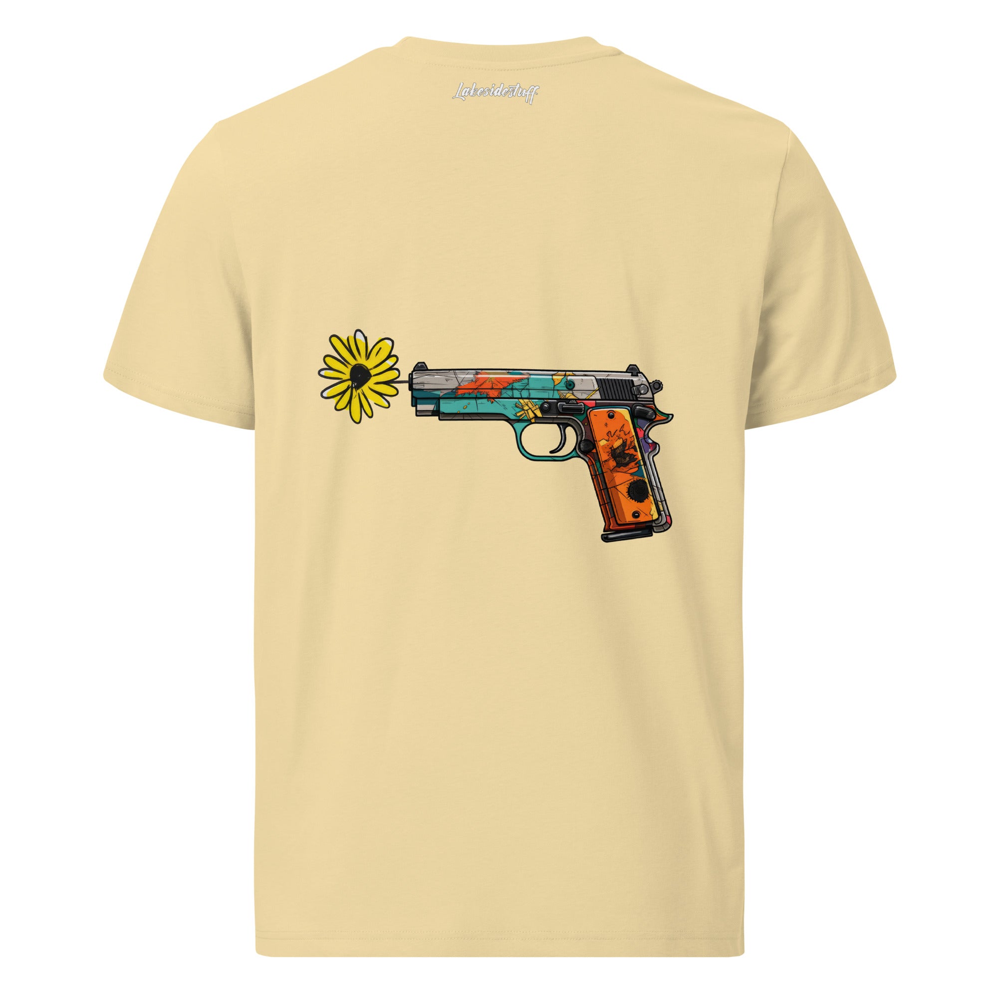 T-Shirt - Backprint - Flowergun