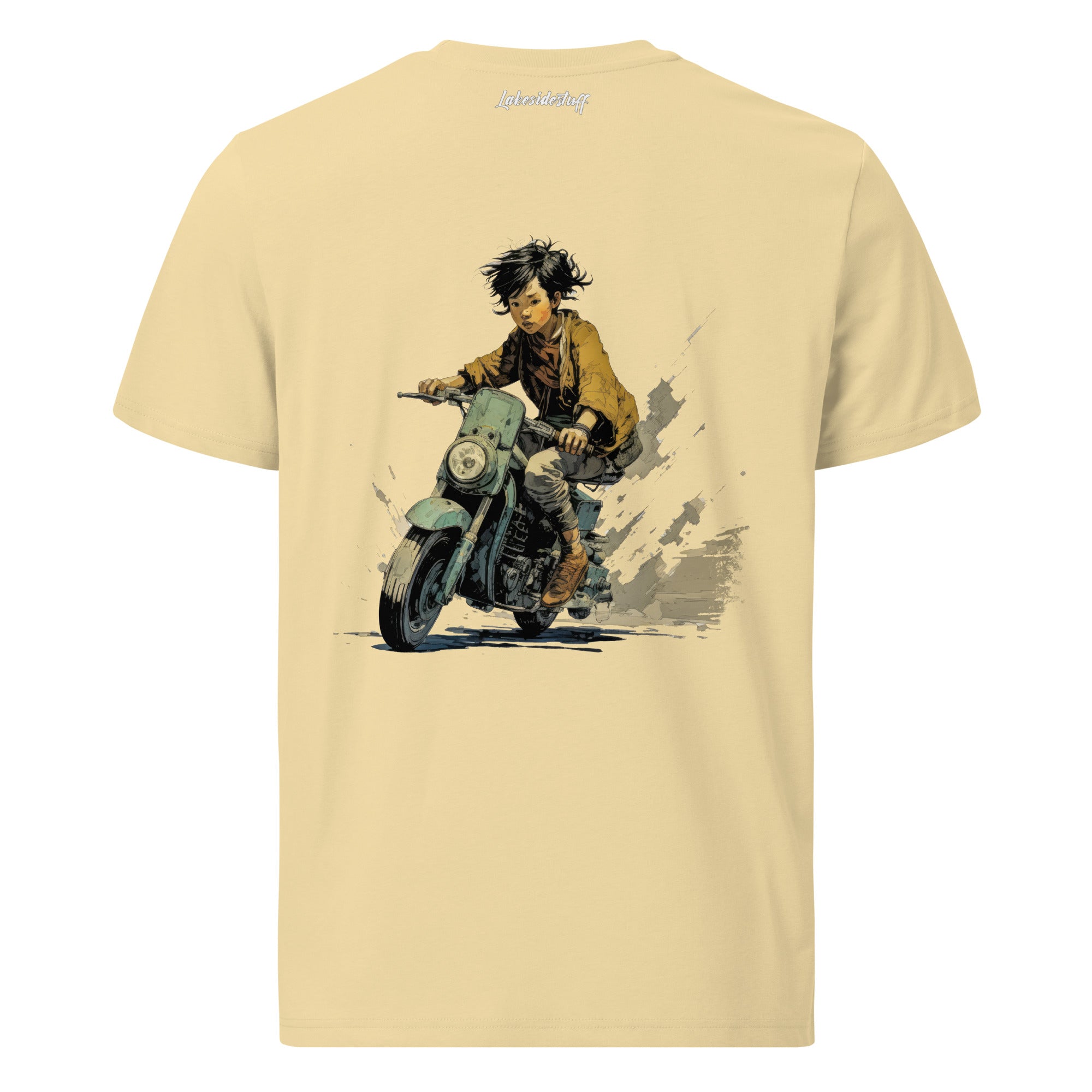 T-Shirt - Backprint - Scooter Girl