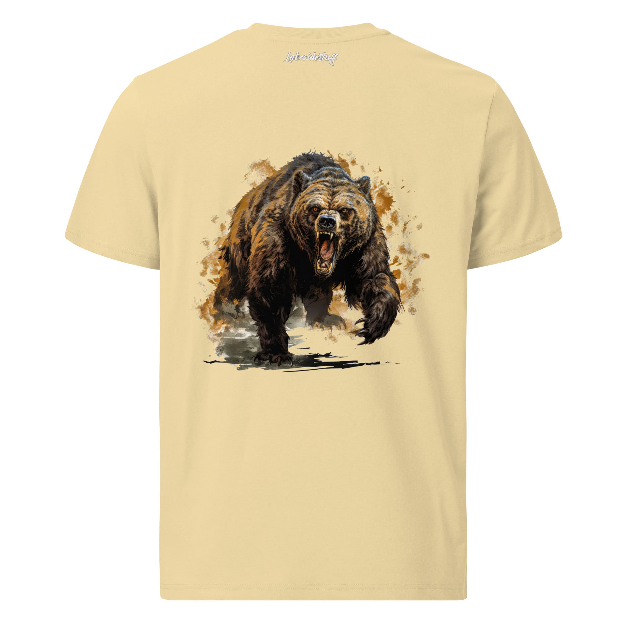 T-Shirt - Backprint - Angry bear