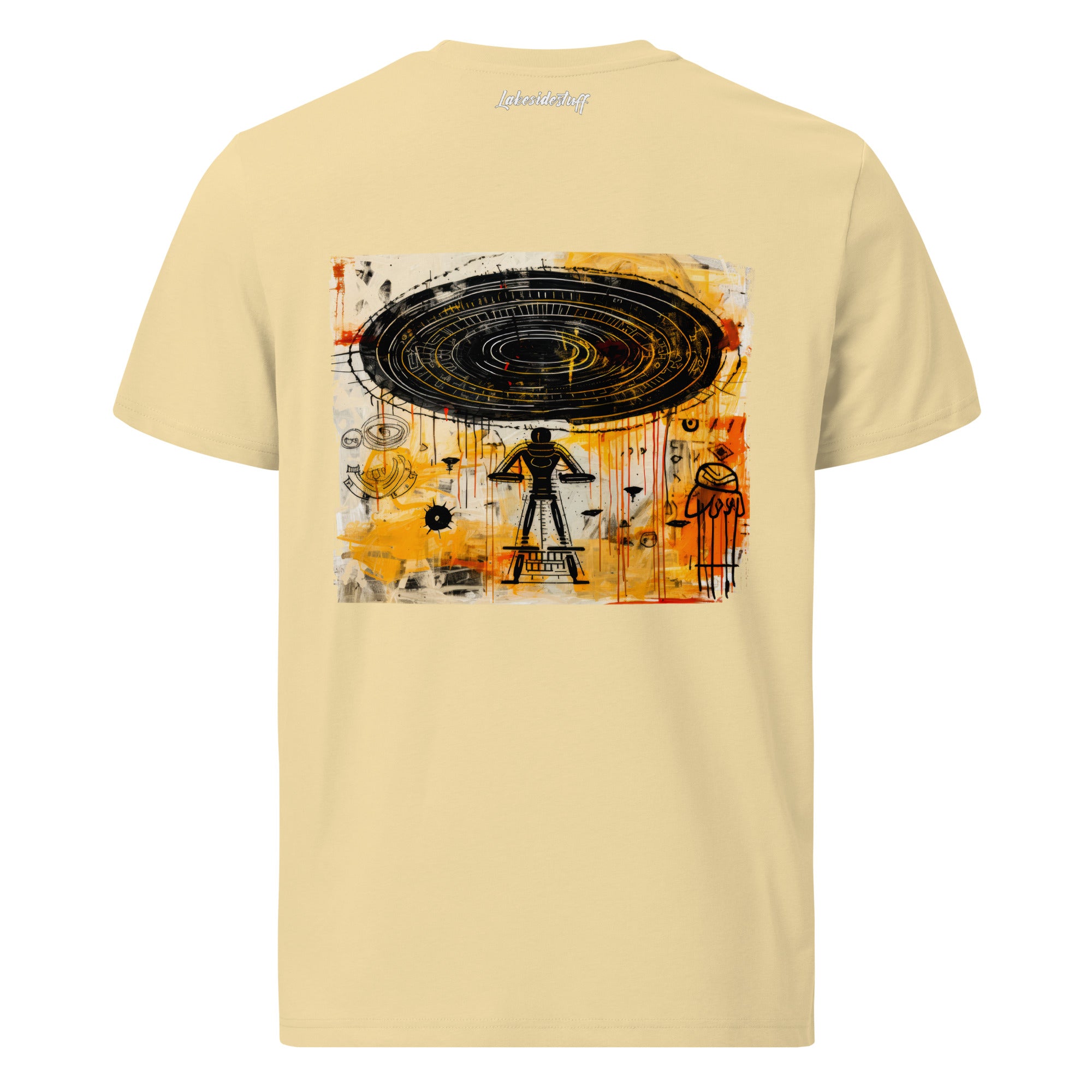 Backprint - UFO hieroglyphs