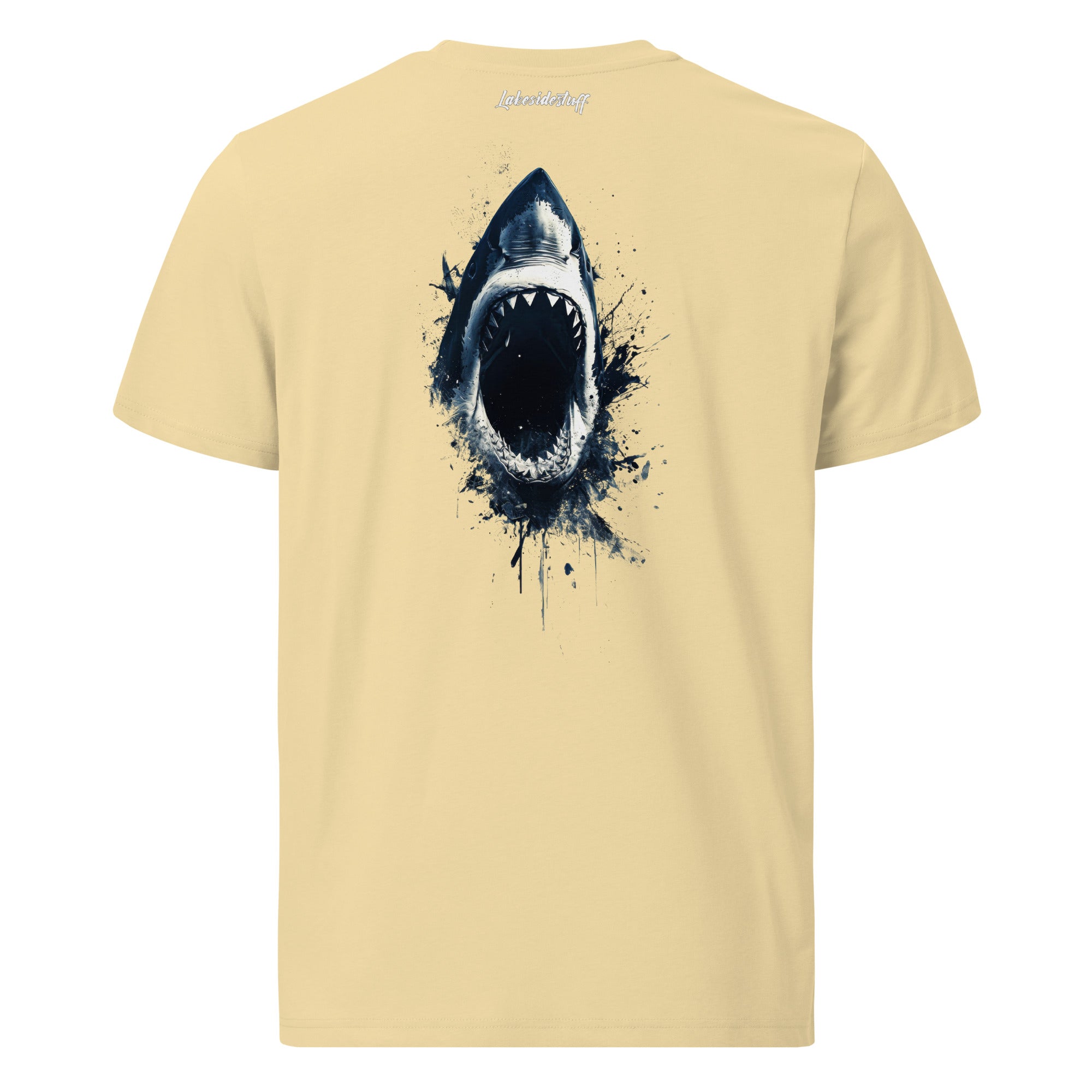 T-Shirt - Backprint - Shark attack