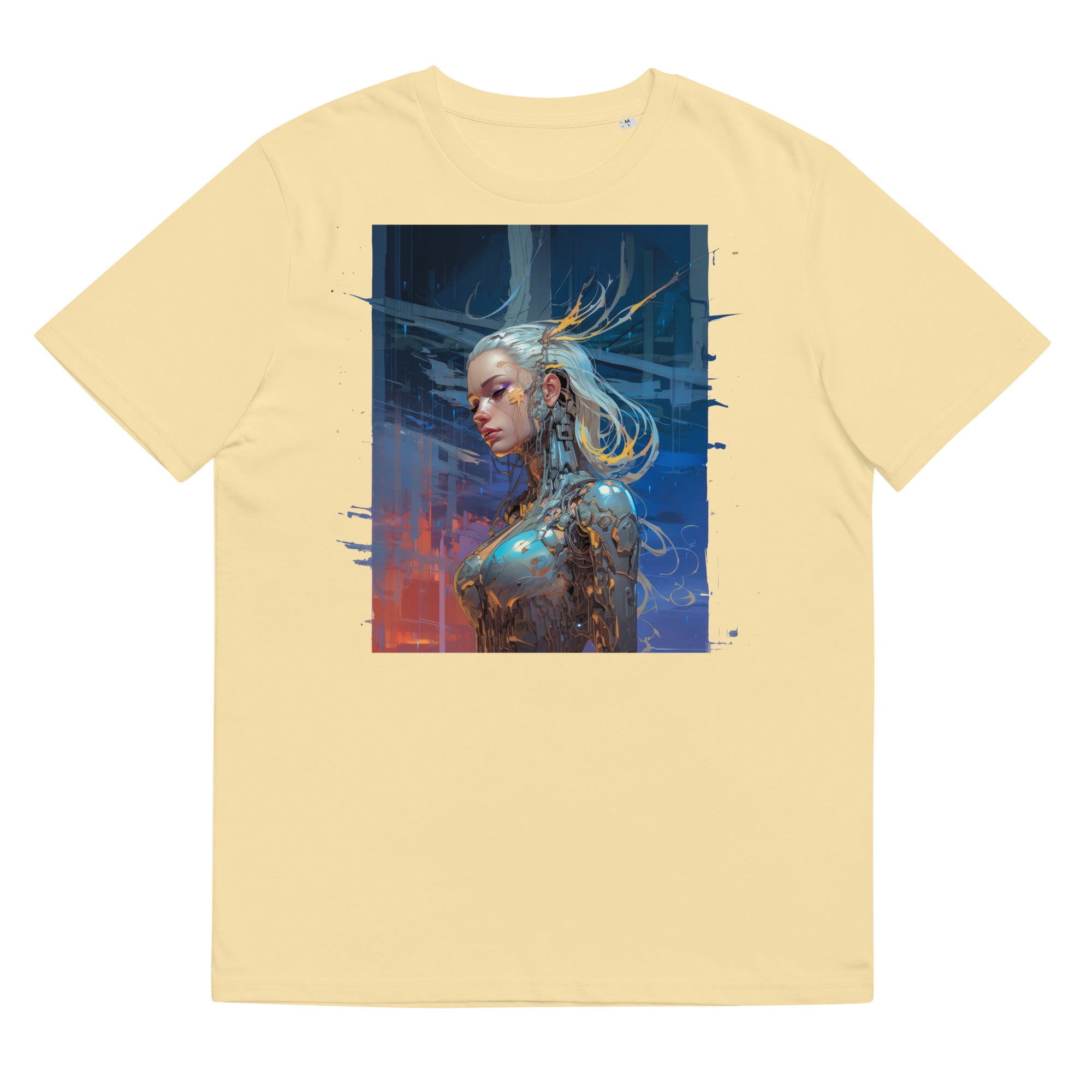 T-shirt - front print - Cyberpunk Lady