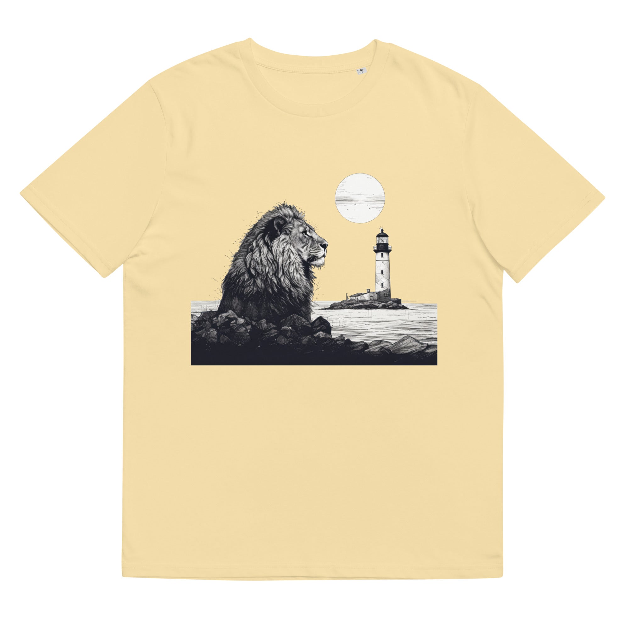 T-Shirt - Frontprint - Lion Lighthouse