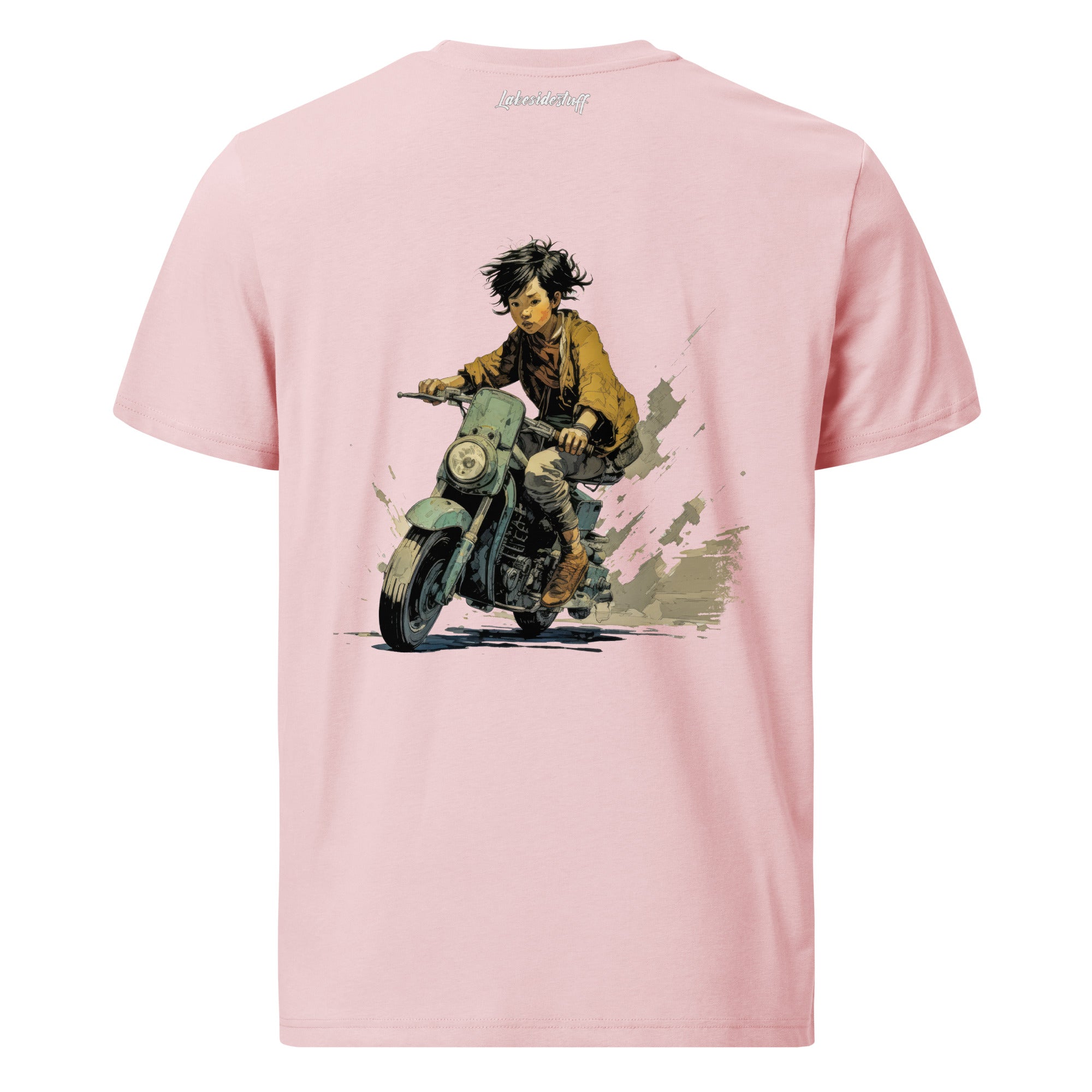 T-Shirt - Backprint - Scooter Girl