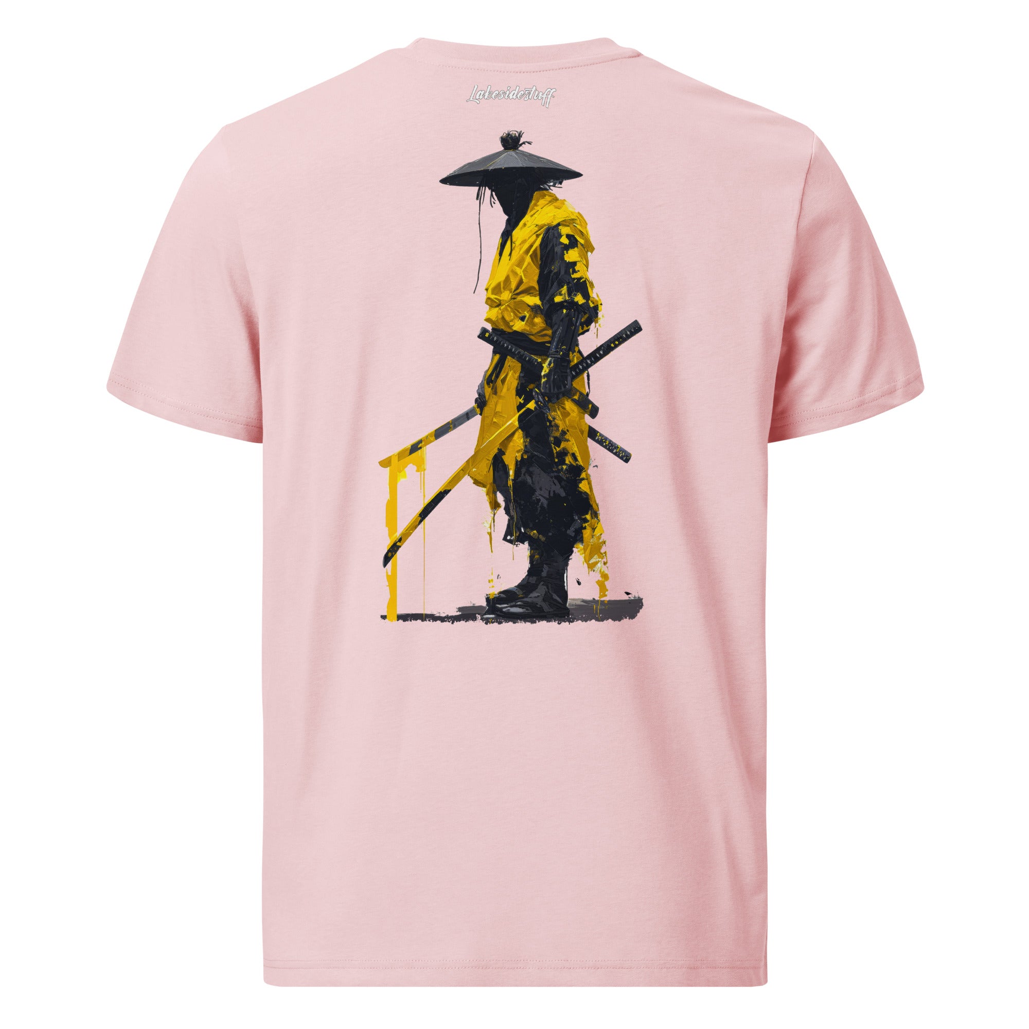 T-Shirt - Backprint - Yellow Samurai