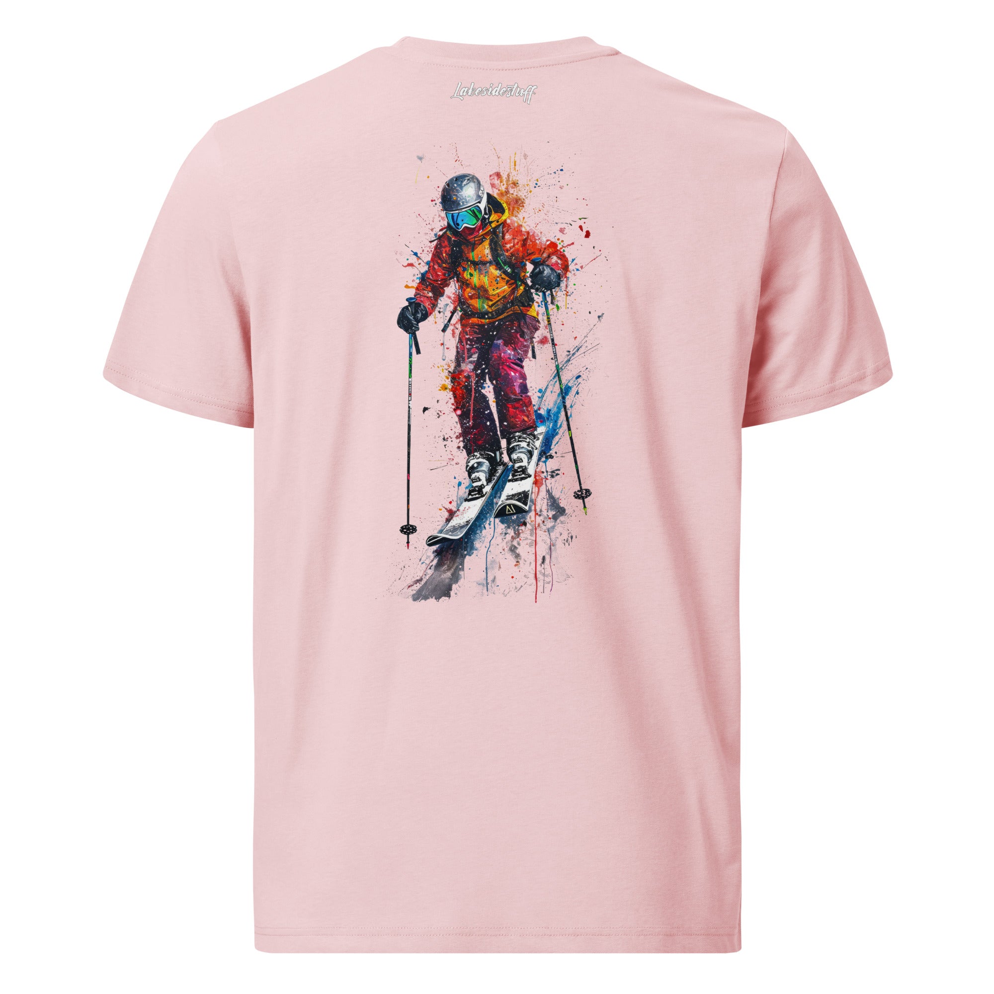 T-Shirt - Backprint - Skis