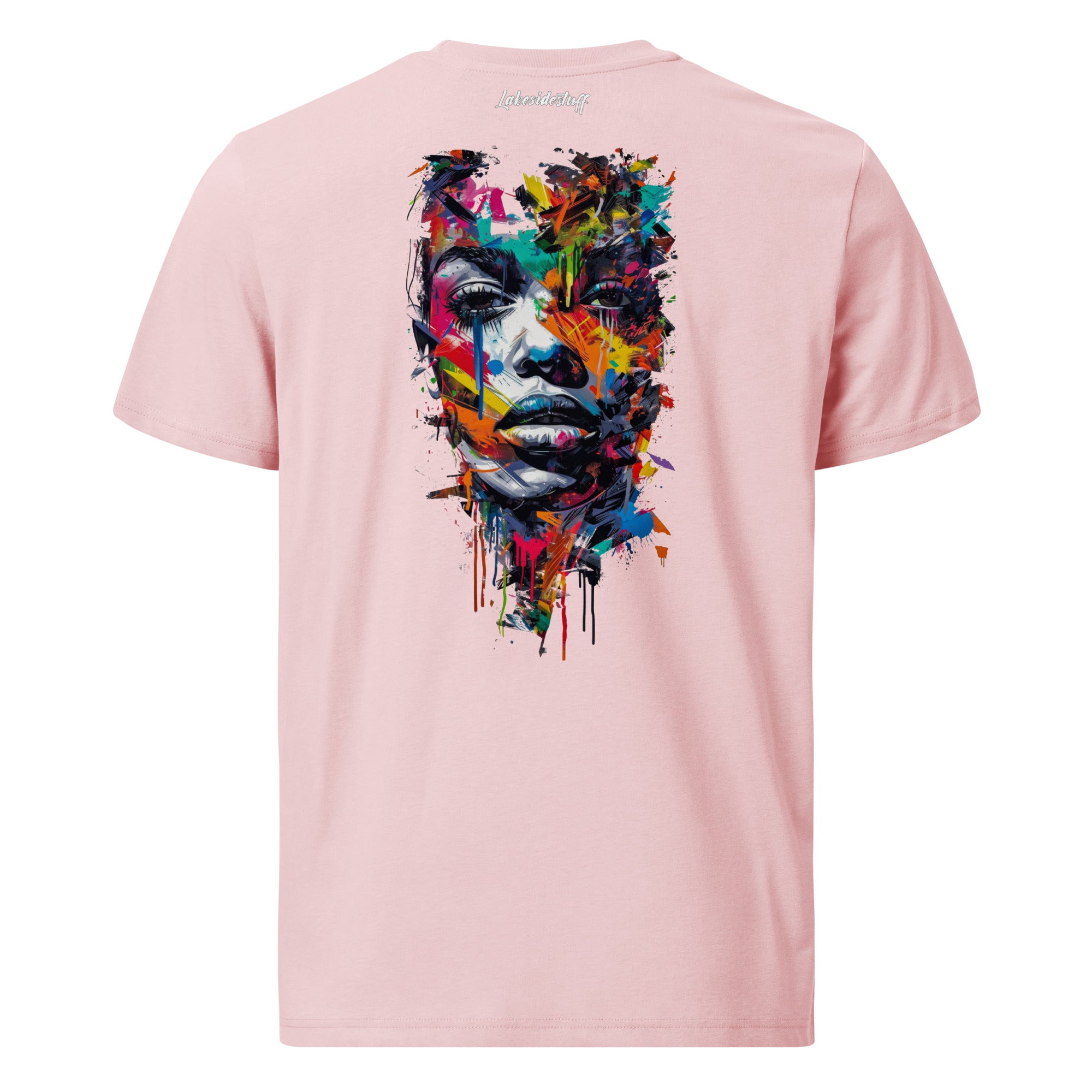 T-Shirt - Backprint - Colored Face